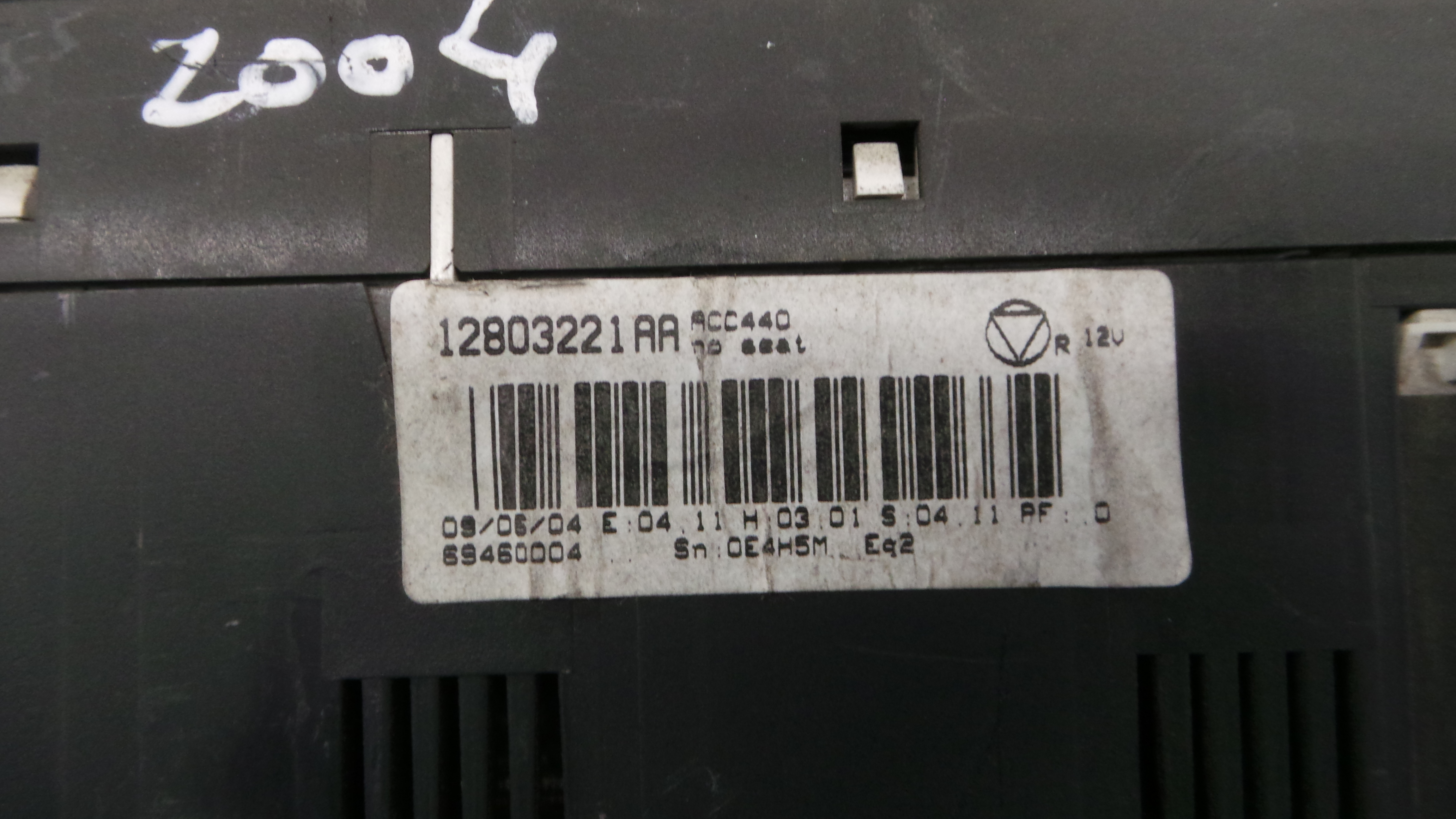 Comando da Sofagem / Climatronic 12803221 - SAAB 9-3 (YS3F, E79, D79, D75)-33405709