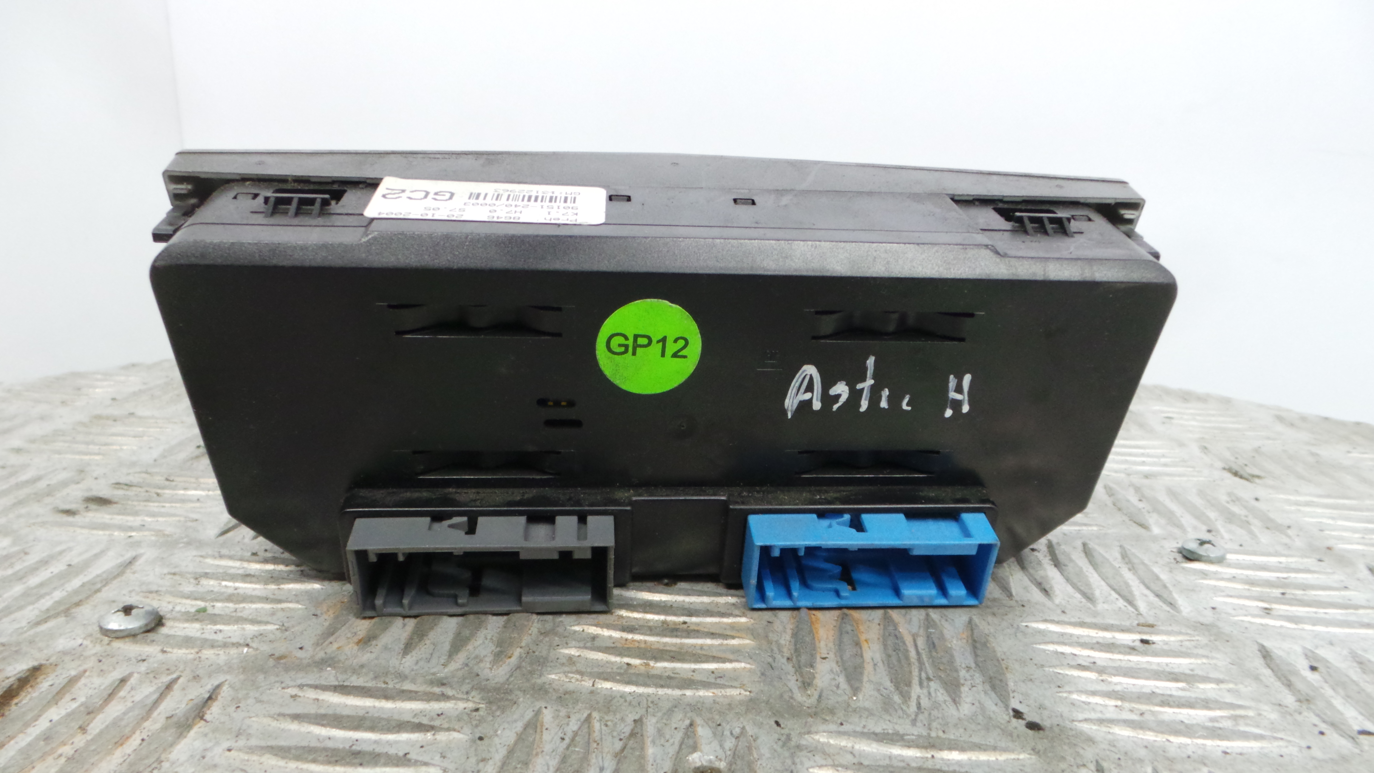 Comando da Sofagem / Climatronic 13122963 - OPEL ASTRA H (A04)-33405731