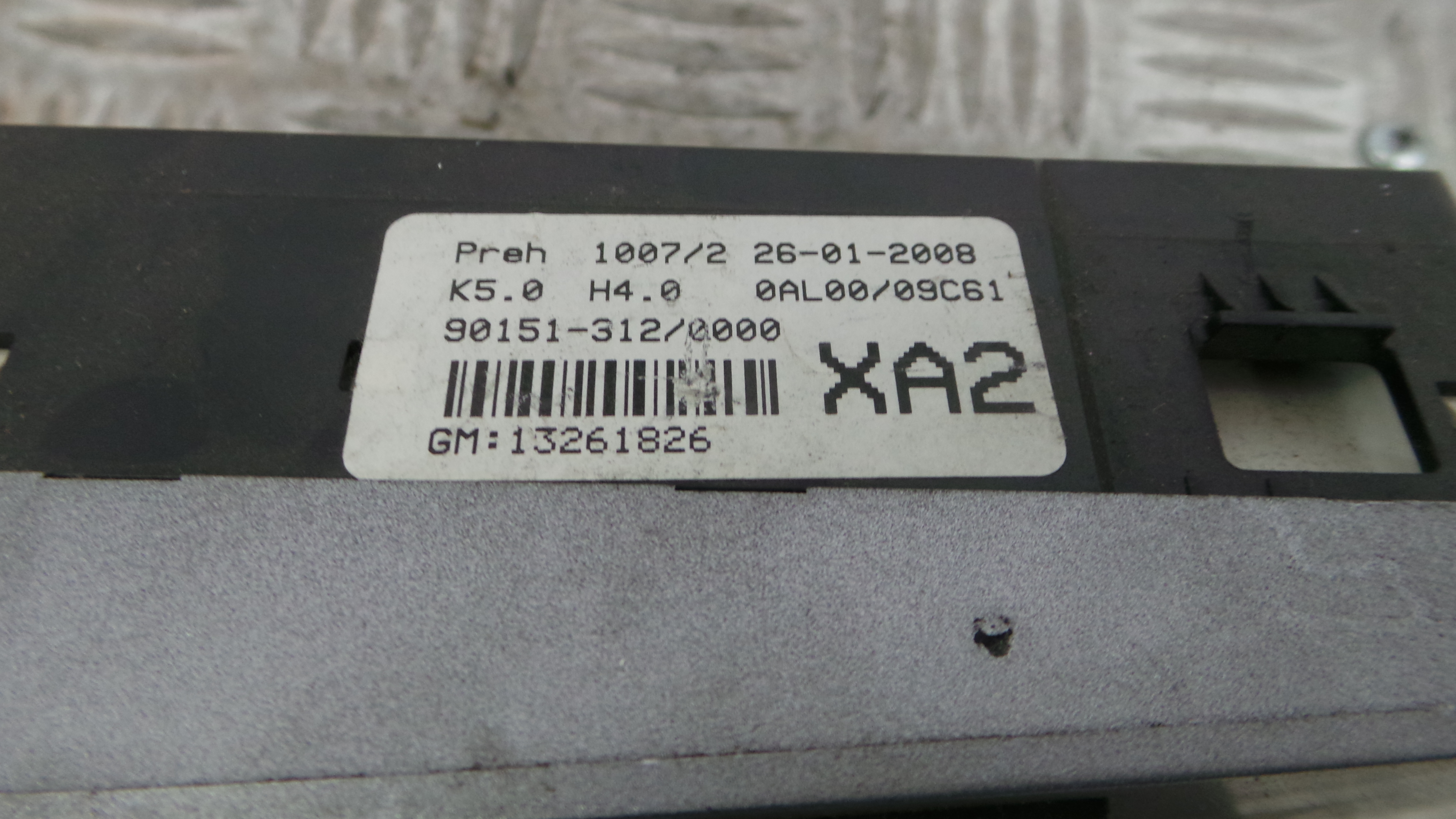 Comando da Sofagem / Climatronic 13261826 - OPEL ASTRA H (A04)-33405769