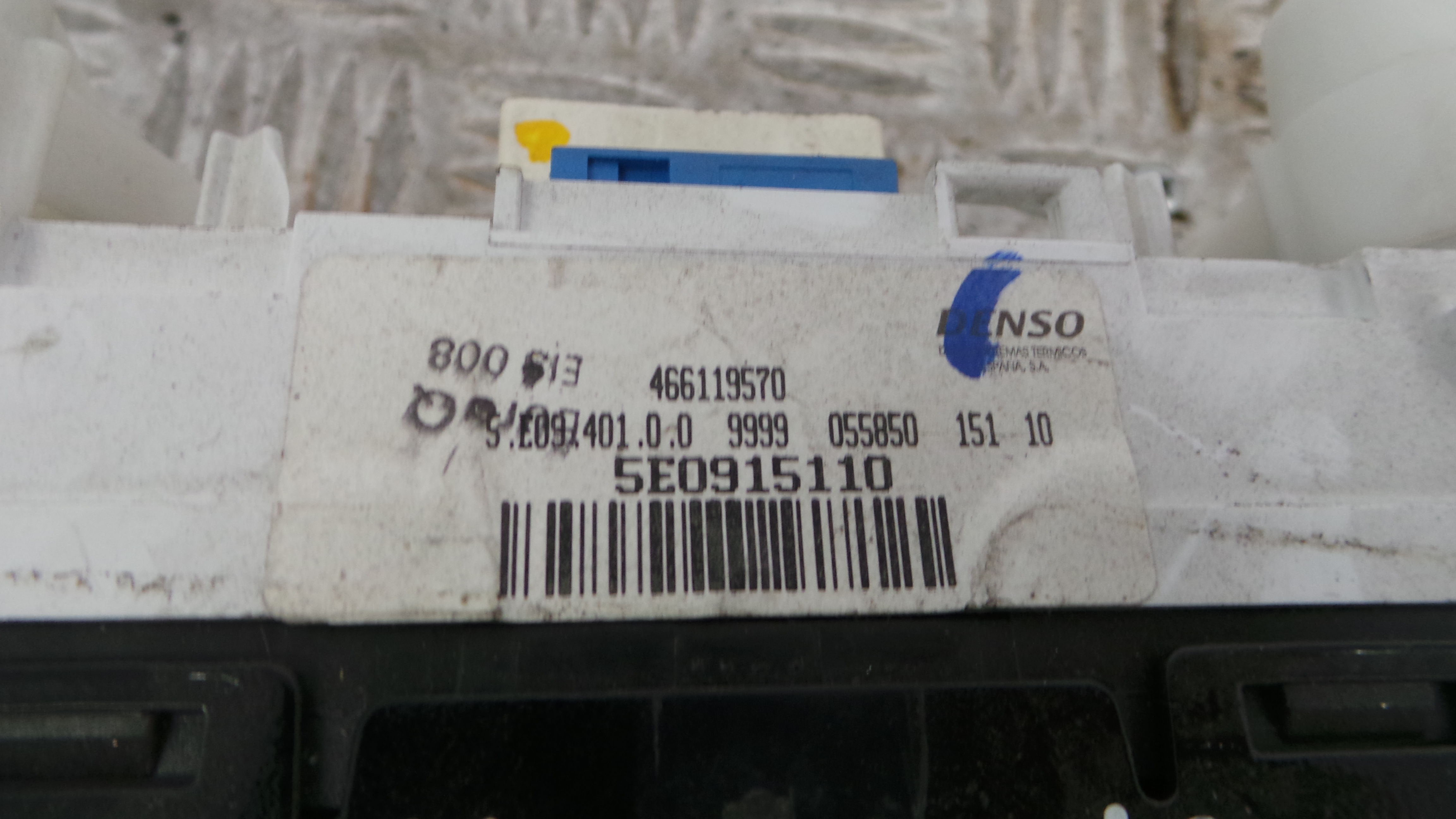 Comando da Sofagem / Climatronic 466116570 - OPEL CORSA D (S07)-33405793