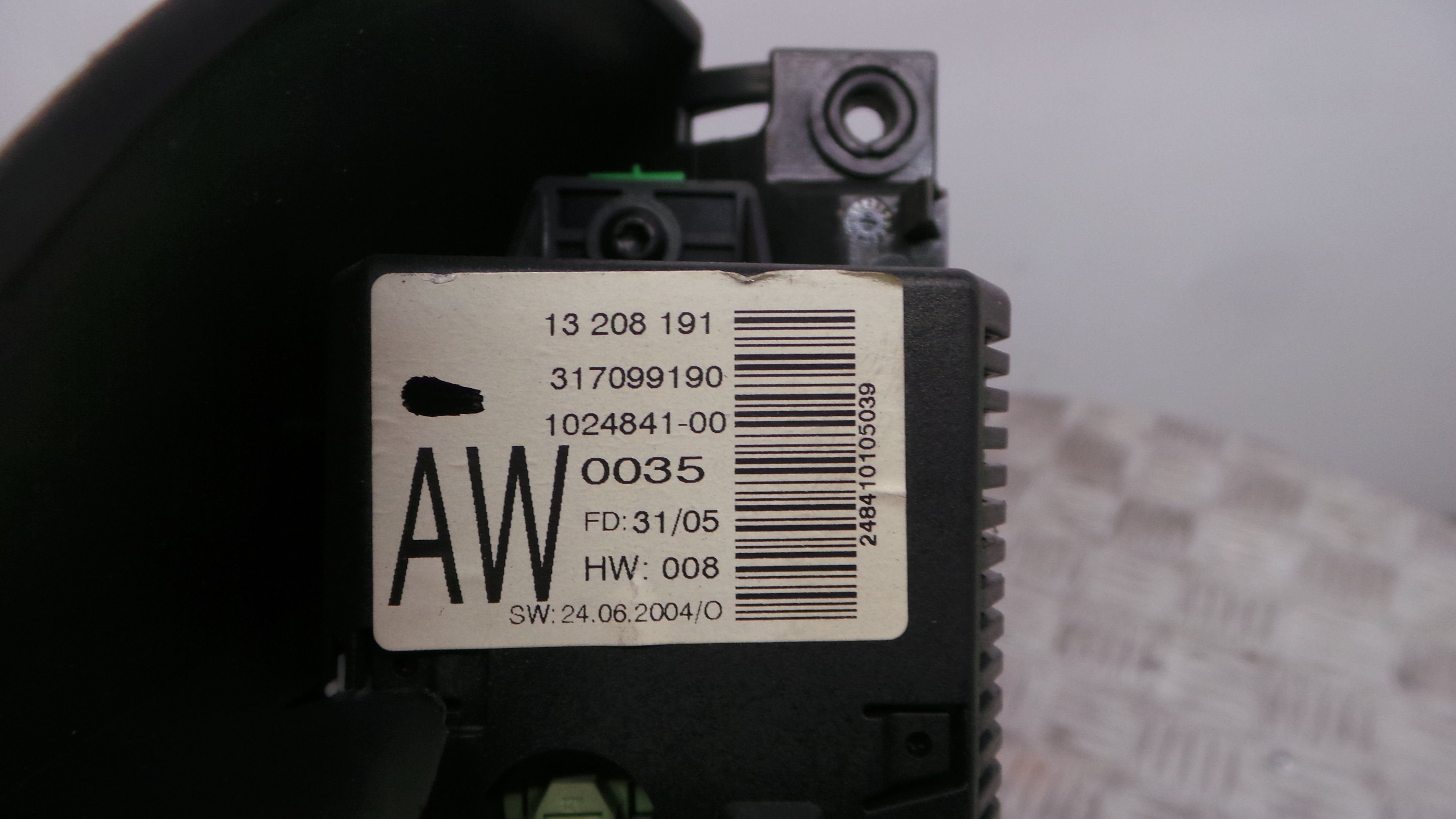 Display do Ar Condicionado / Rádio / GPS / DVD 13208191 - OPEL CORSA C (X01)-33405834