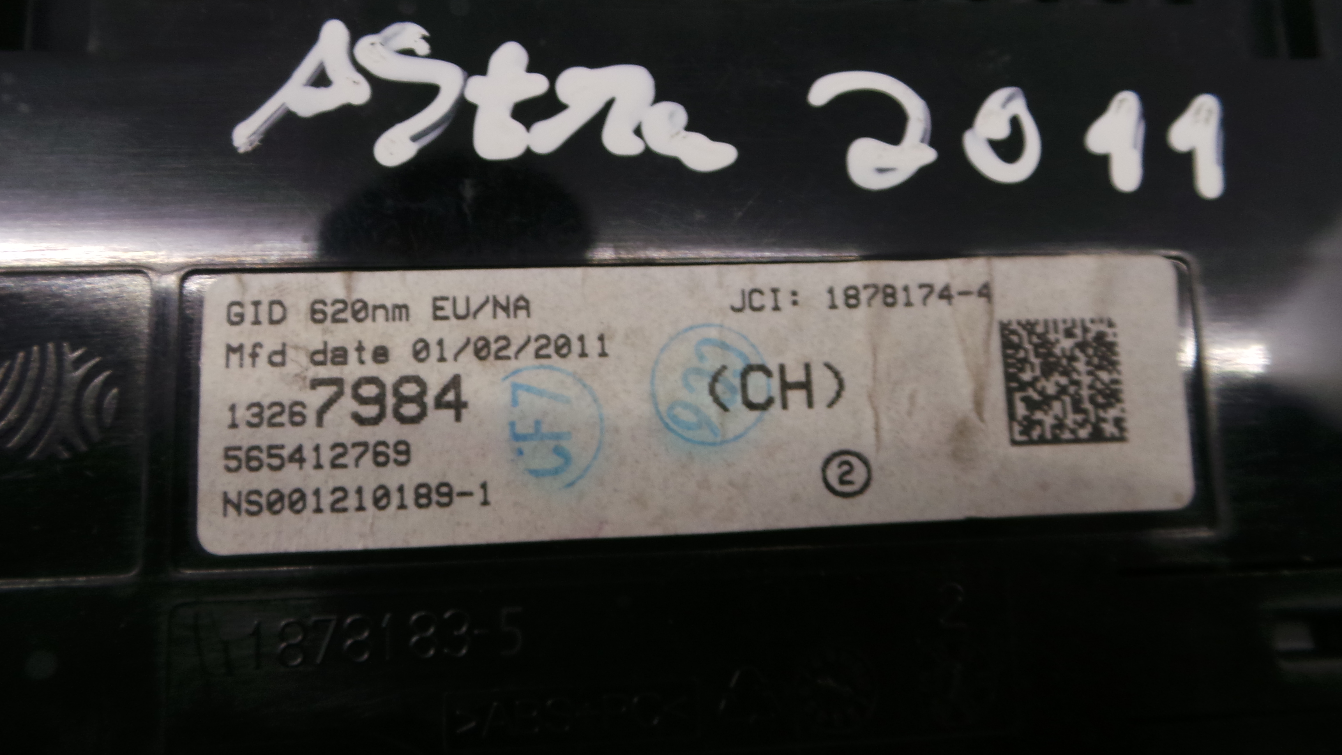 Display do Ar Condicionado / Rádio / GPS / DVD 13267984 - OPEL ASTRA J (P10)-33405855