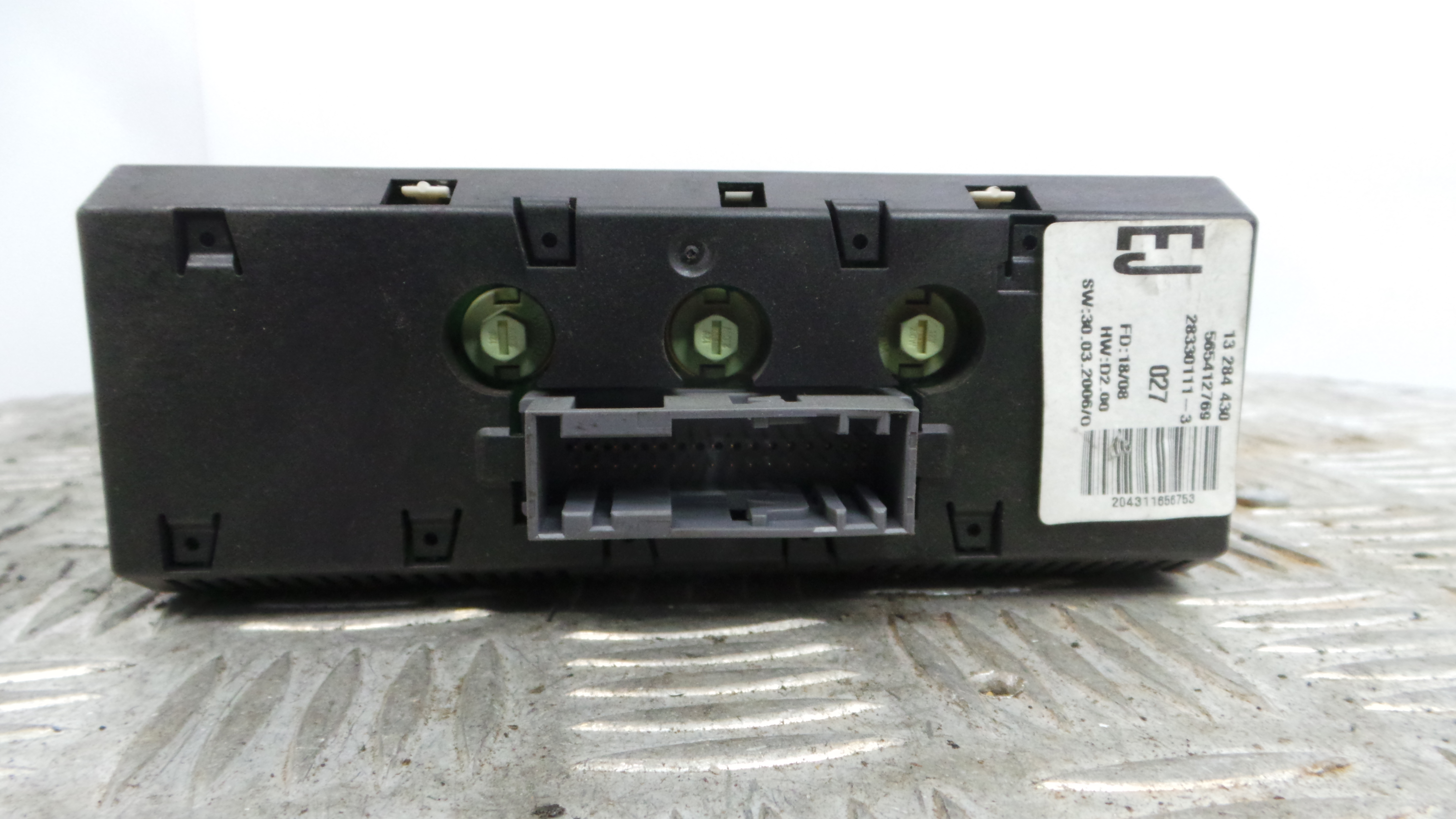 Display do Ar Condicionado / Rádio / GPS / DVD 13284430 - OPEL CORSA D (S07)-33405858