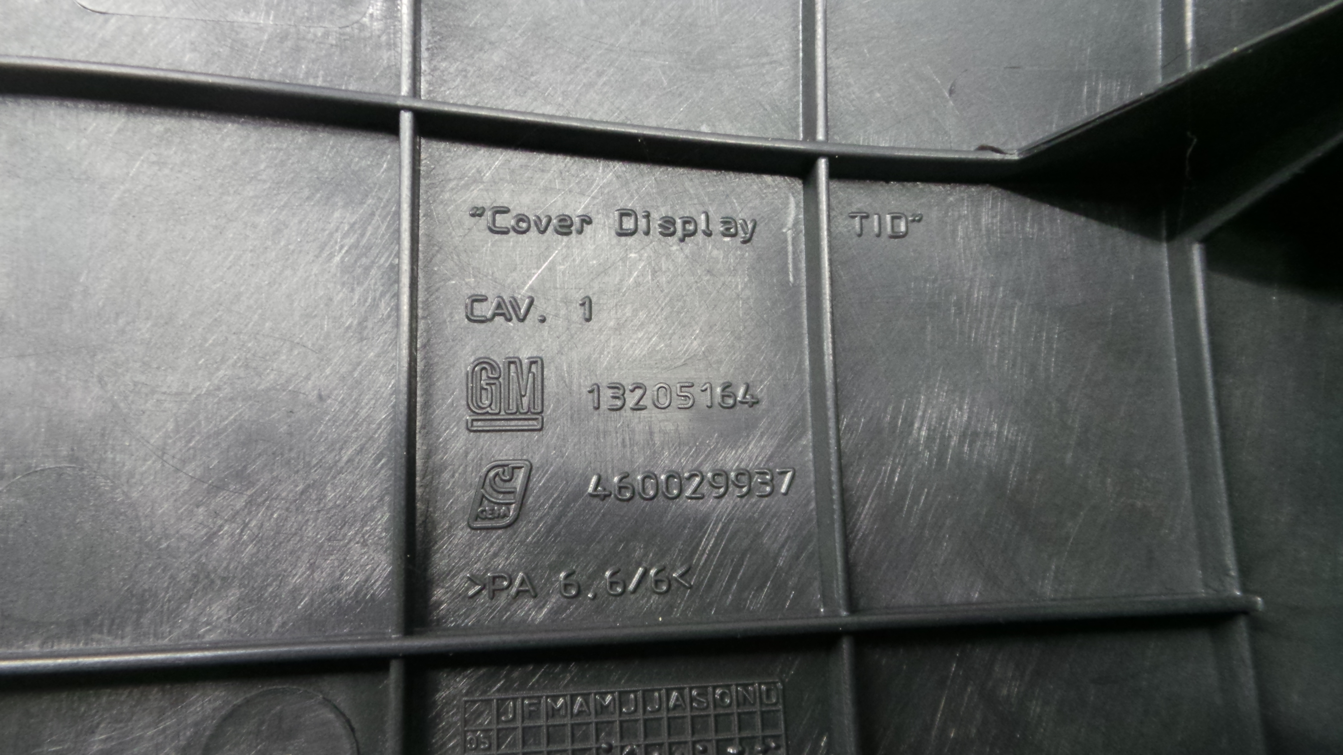 Display do Ar Condicionado / Rádio / GPS / DVD 13205164 - OPEL CORSA D (S07)-33405895