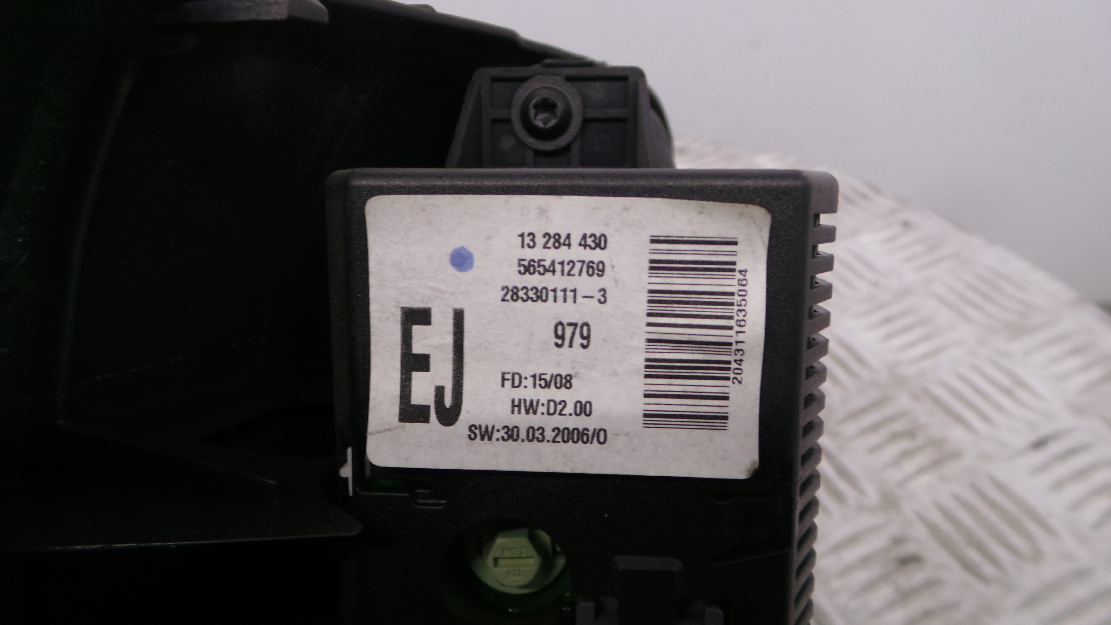 Display do Ar Condicionado / Rádio / GPS / DVD 13284430 - OPEL CORSA D (S07)-33405907