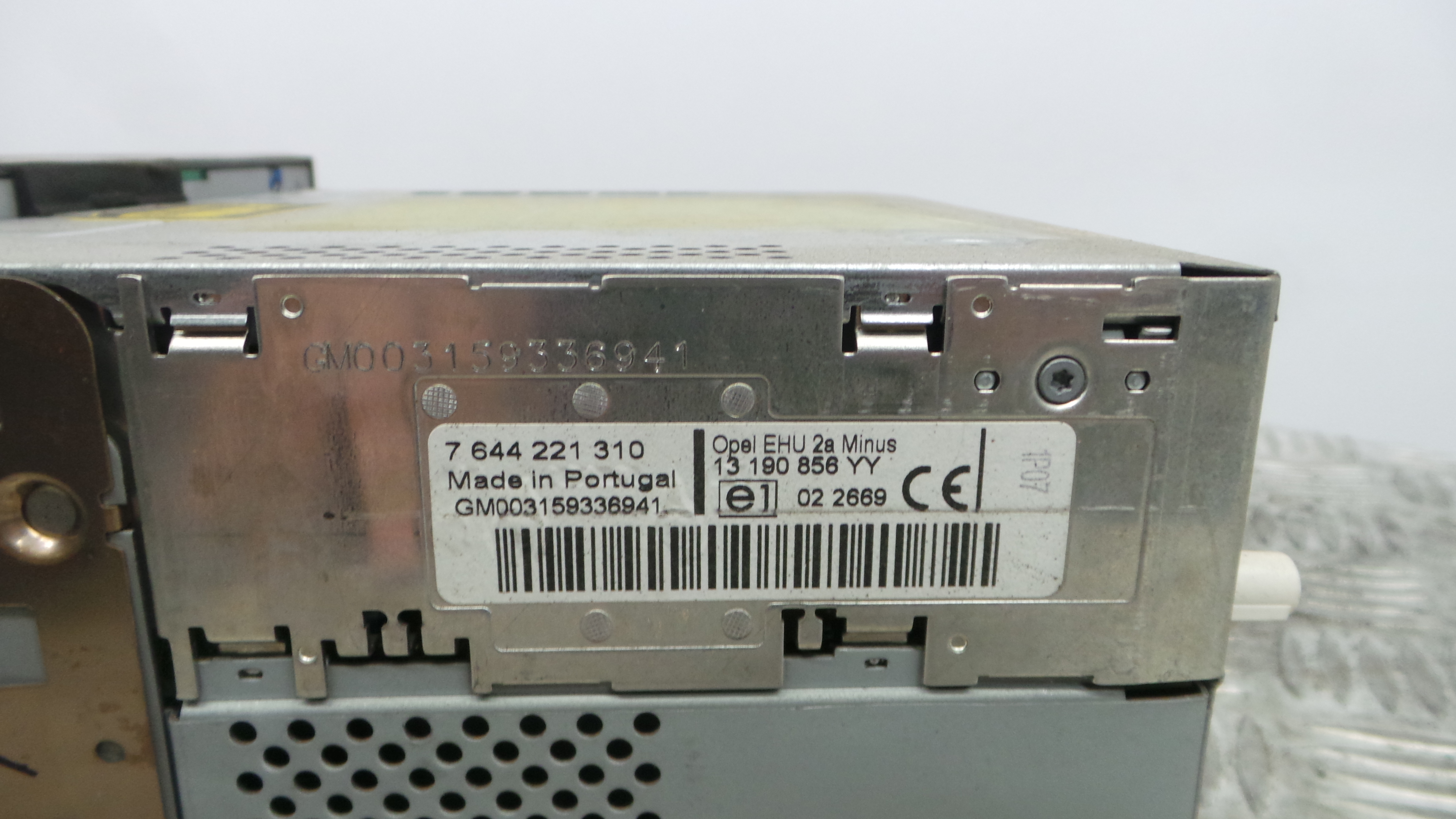 Auto-rádios 7644221310 - OPEL ASTRA H (A04)-33406670