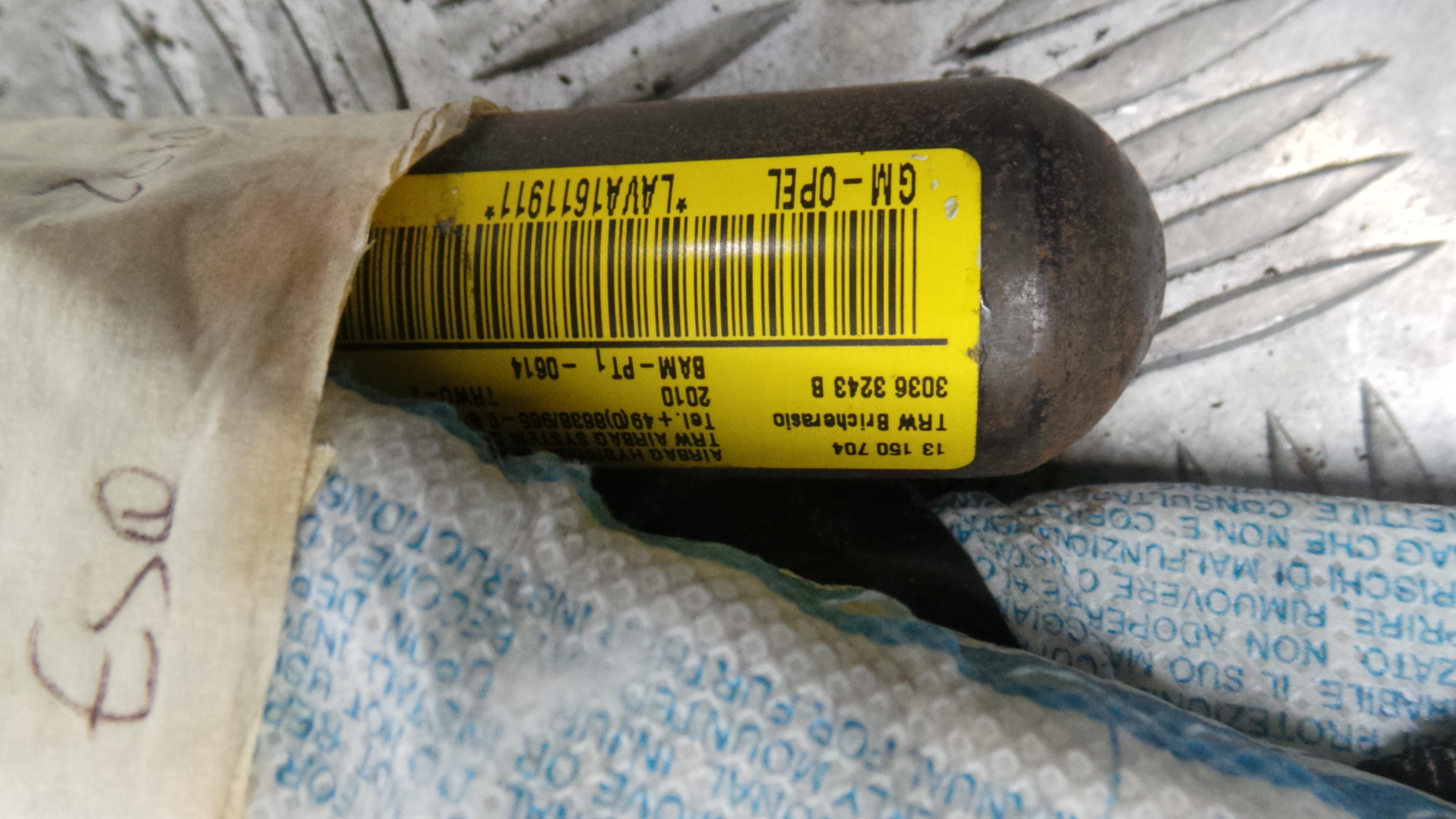 Airbags de Cortina Esq 13150704 - OPEL CORSA D (S07)-33406729