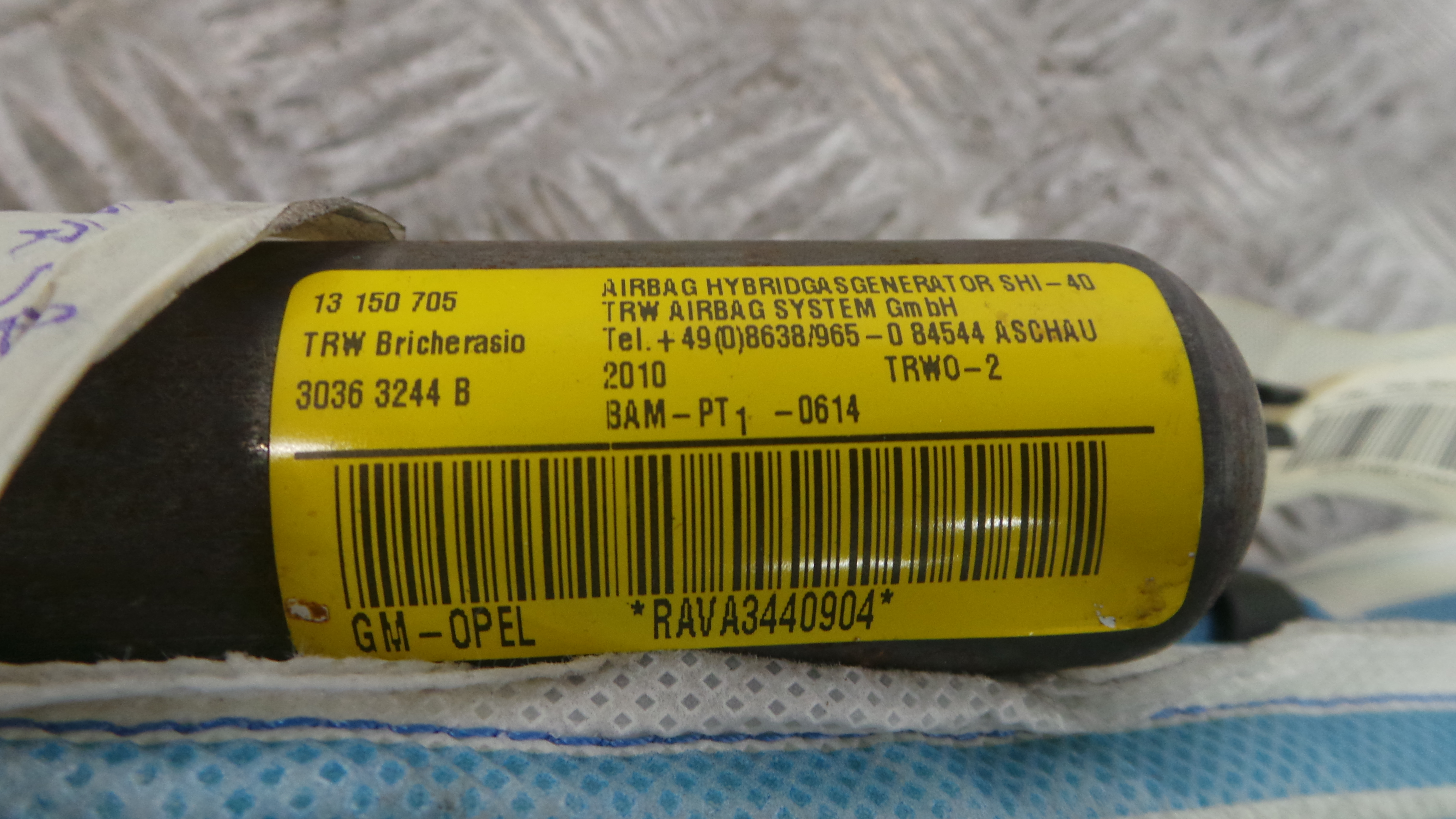 Airbags de Cortina Dto 13150705 - OPEL CORSA D (S07)-33406890