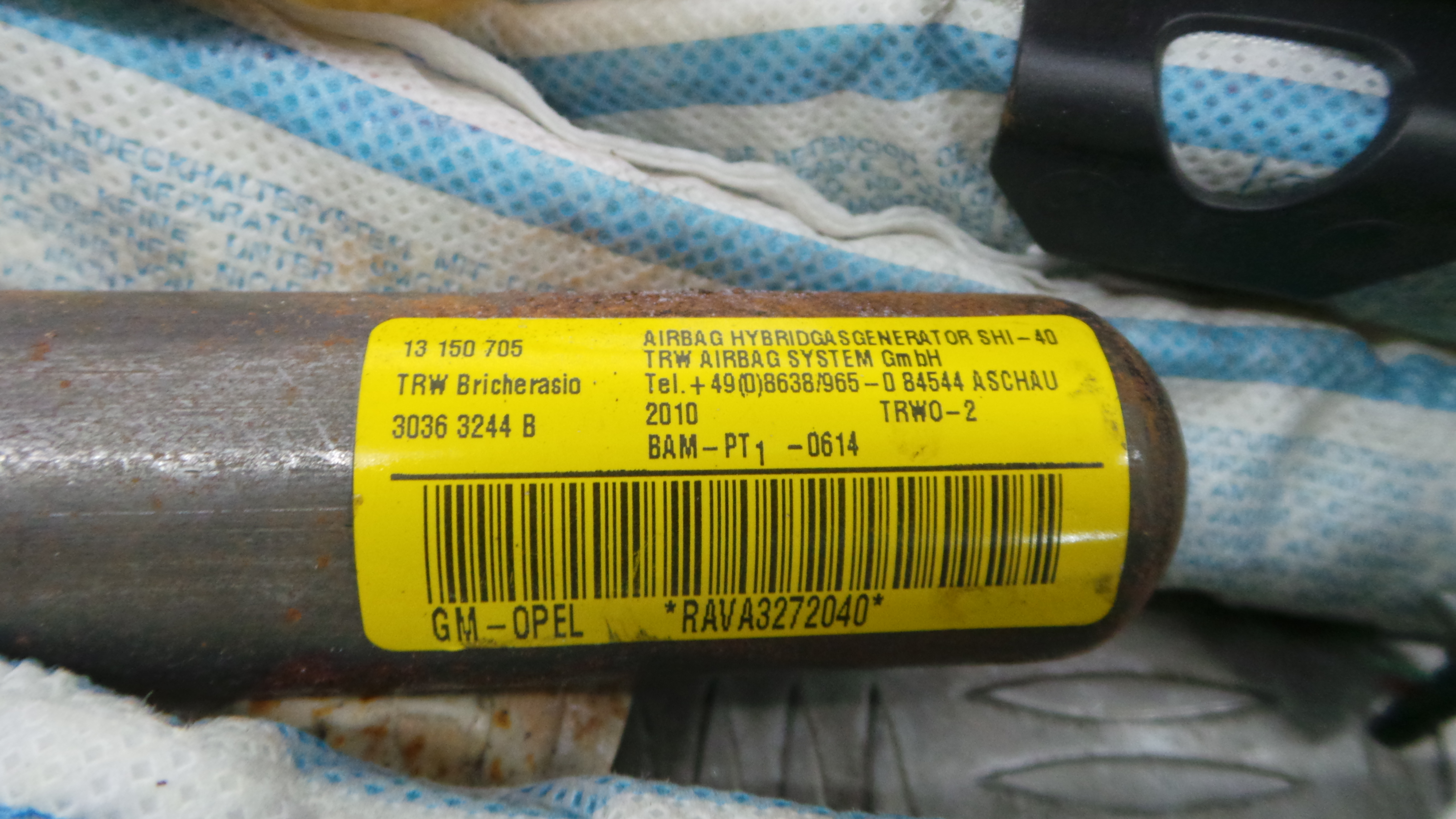 Airbags de Cortina Dto 13150705 - OPEL CORSA D (S07)-33406907