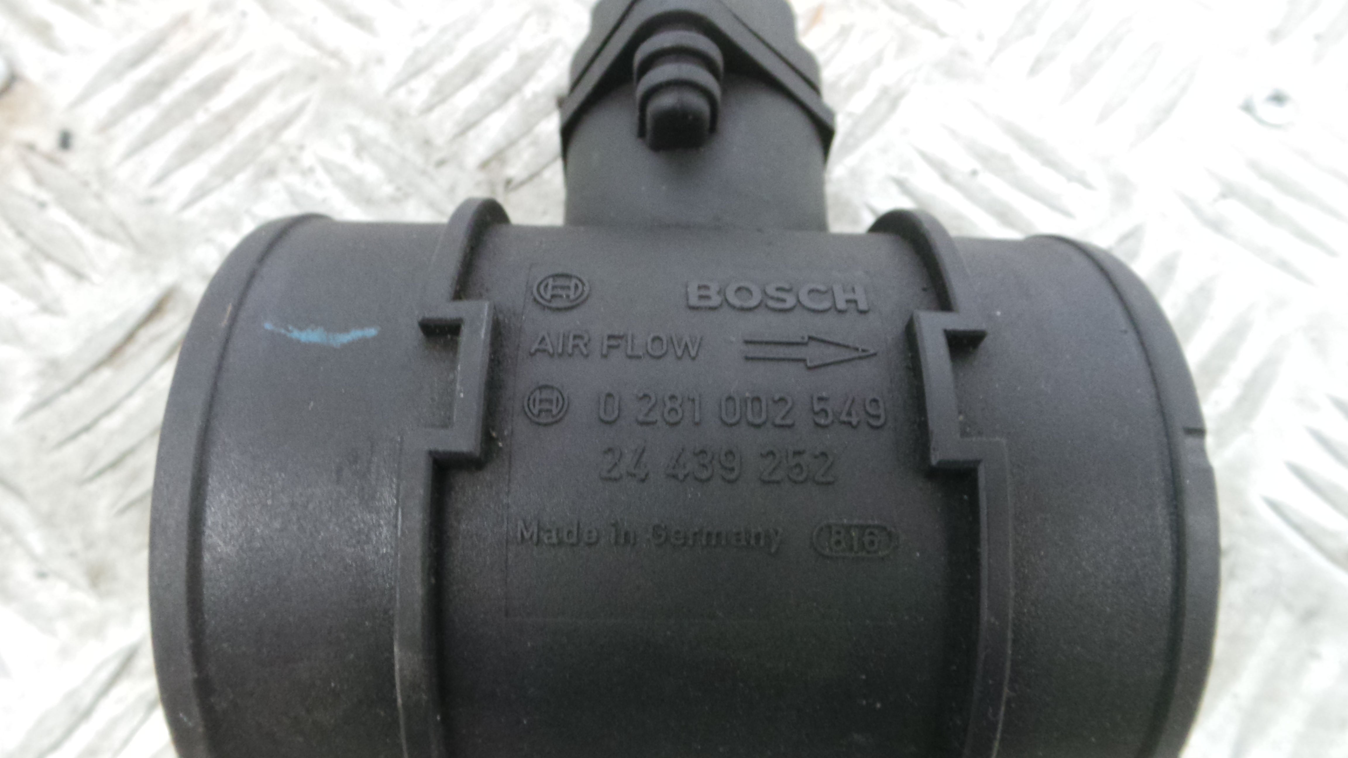 Medidor de Massa de Ar 0281002549 - OPEL CORSA C (X01)-33406941