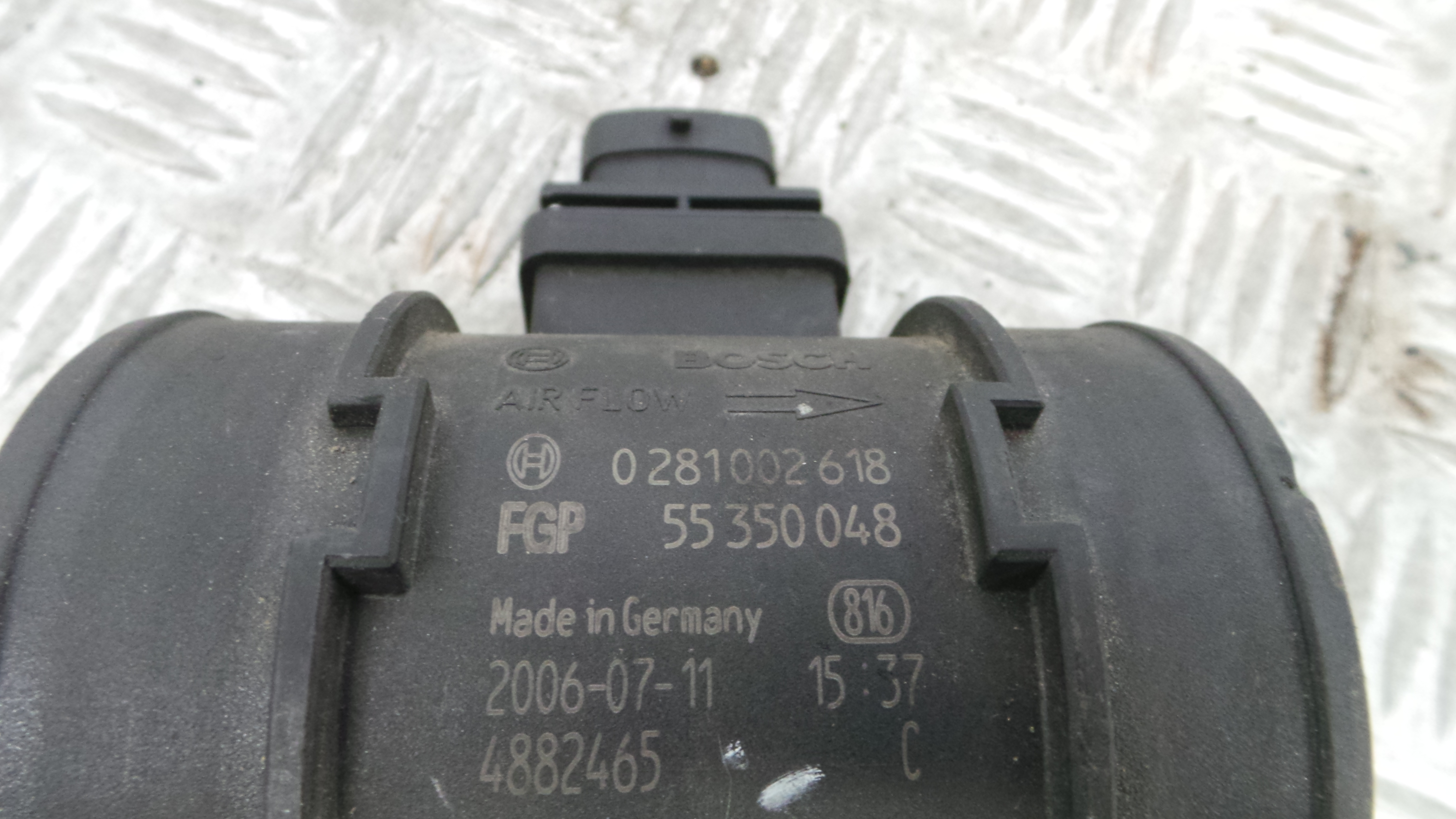 Medidor de Massa de Ar 0281002618 - OPEL CORSA D (S07)-33406977