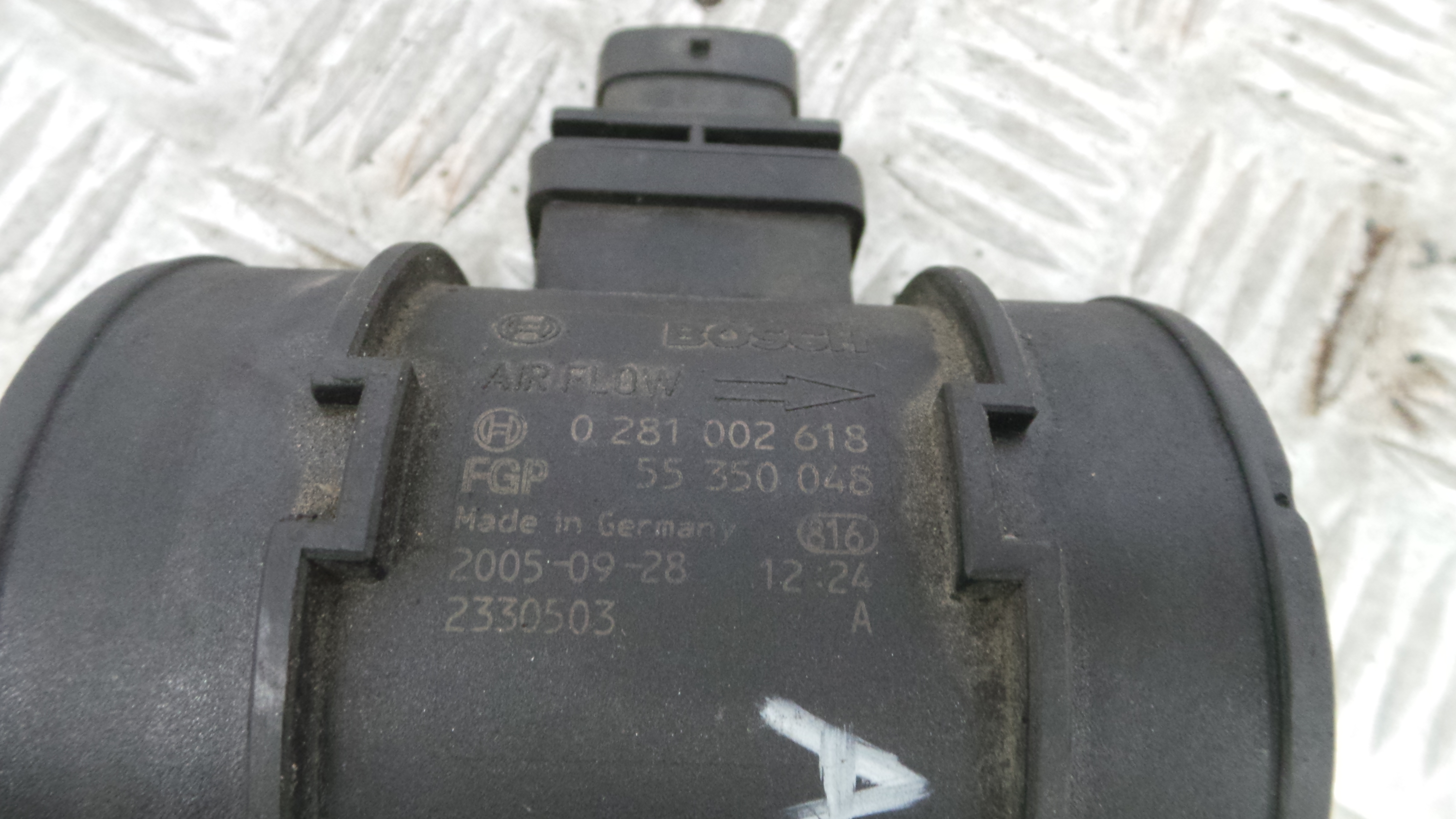 Medidor de Massa de Ar 0281002618 - OPEL ASTRA H (A04)-33406983