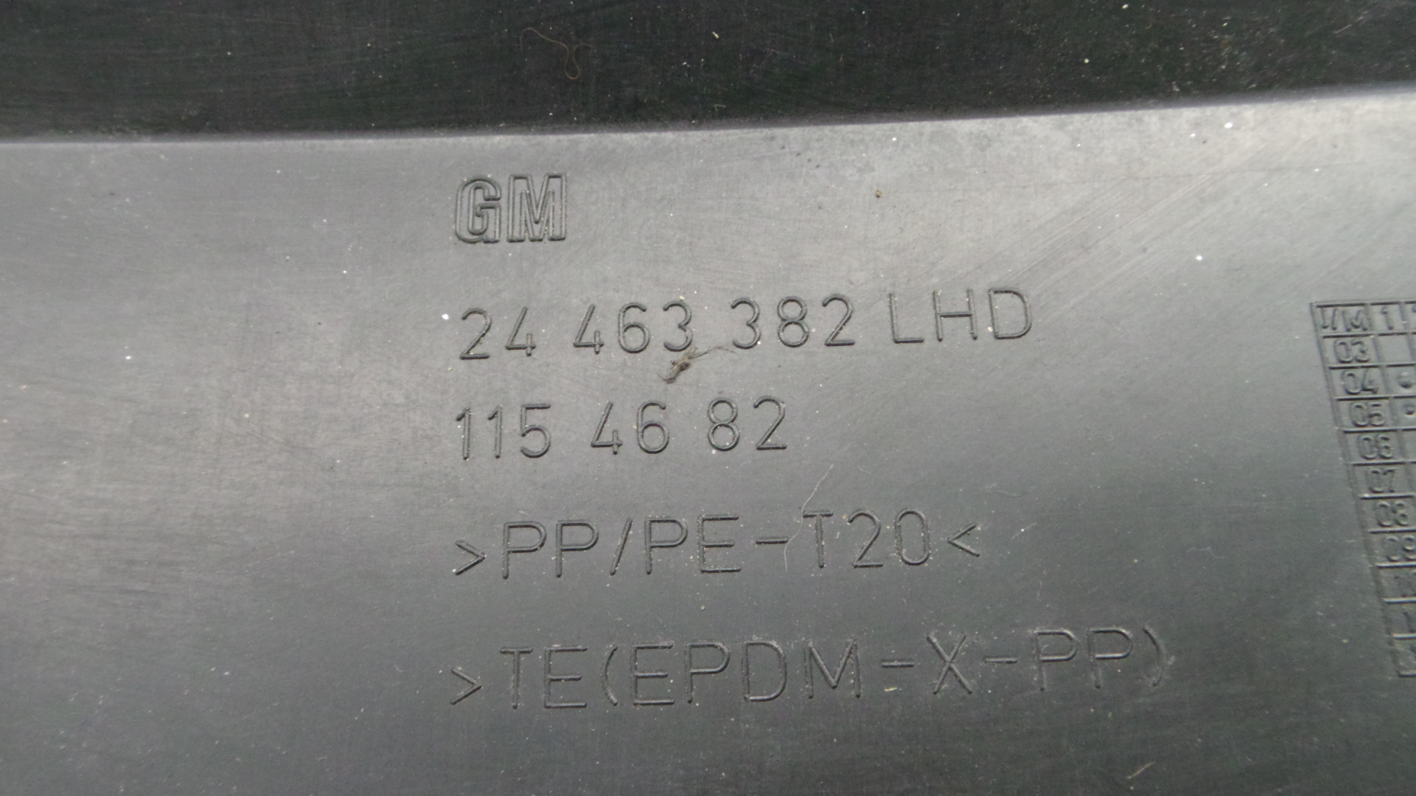 Torpedo 24463382 - OPEL ASTRA H (A04)-33407104