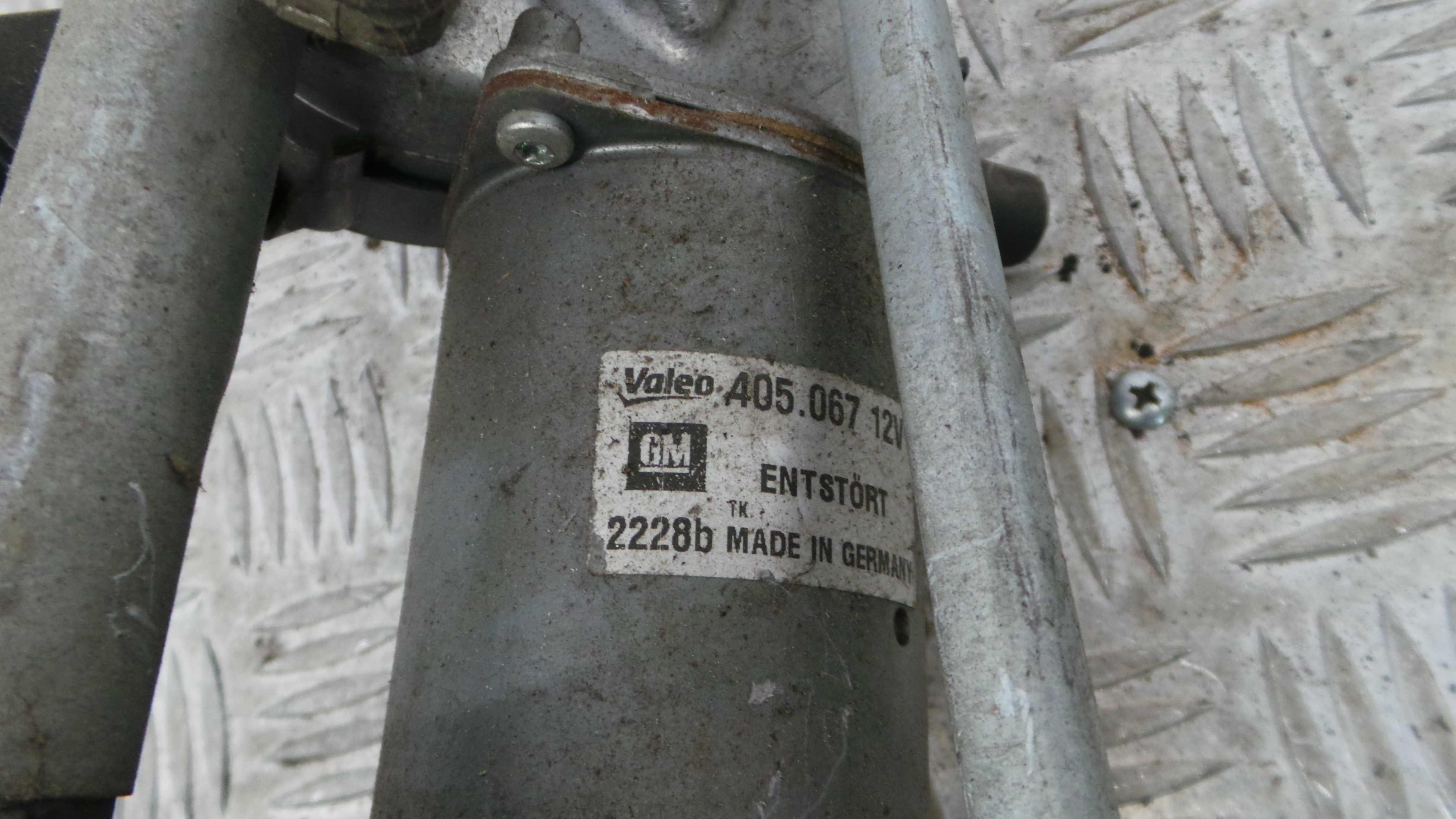 Motor Limpa Vidros Frente  405067 - OPEL CORSA D (S07)-33407172