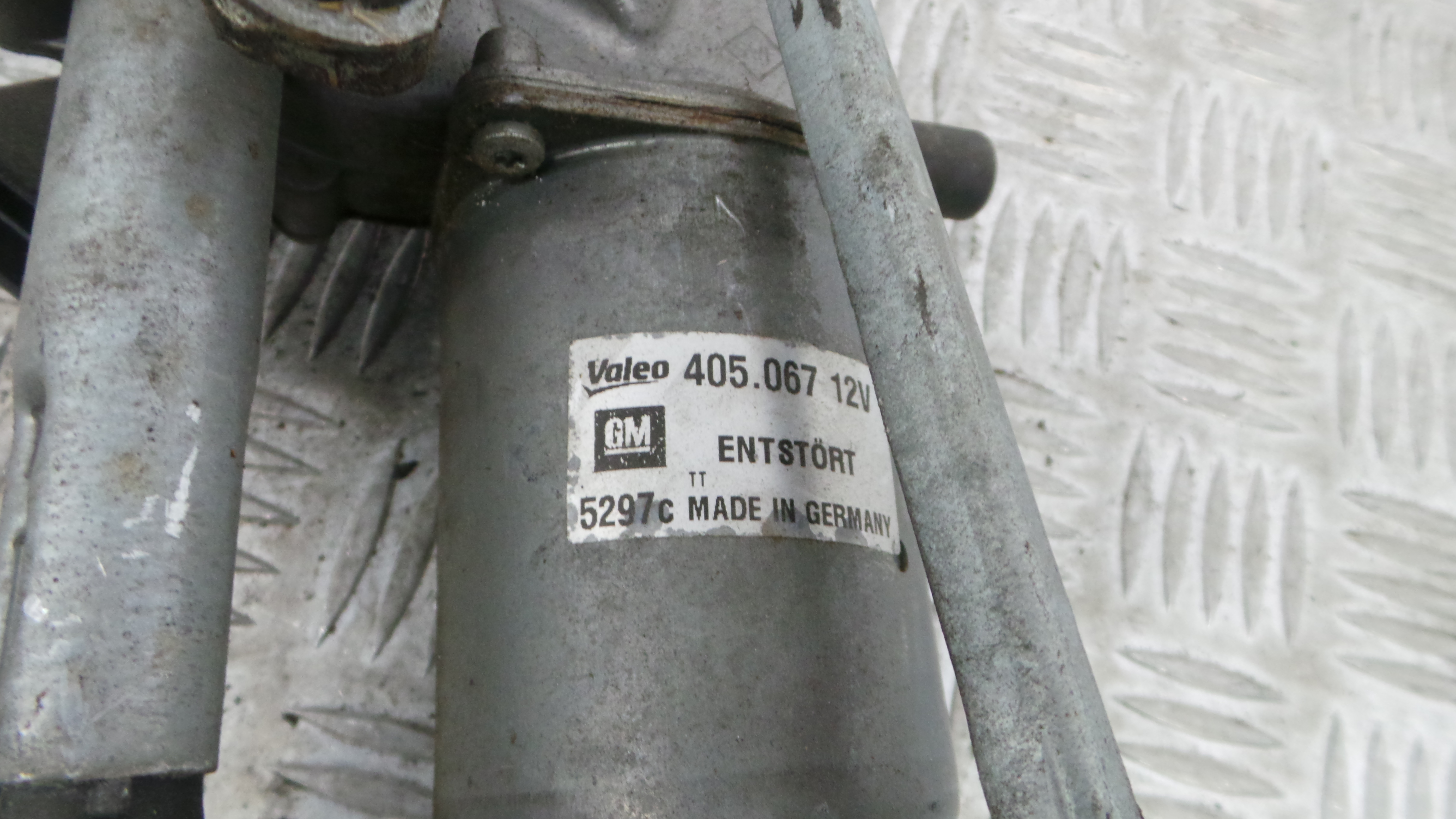 Motor Limpa Vidros Frente 405067 - OPEL CORSA D (S07)-33407190