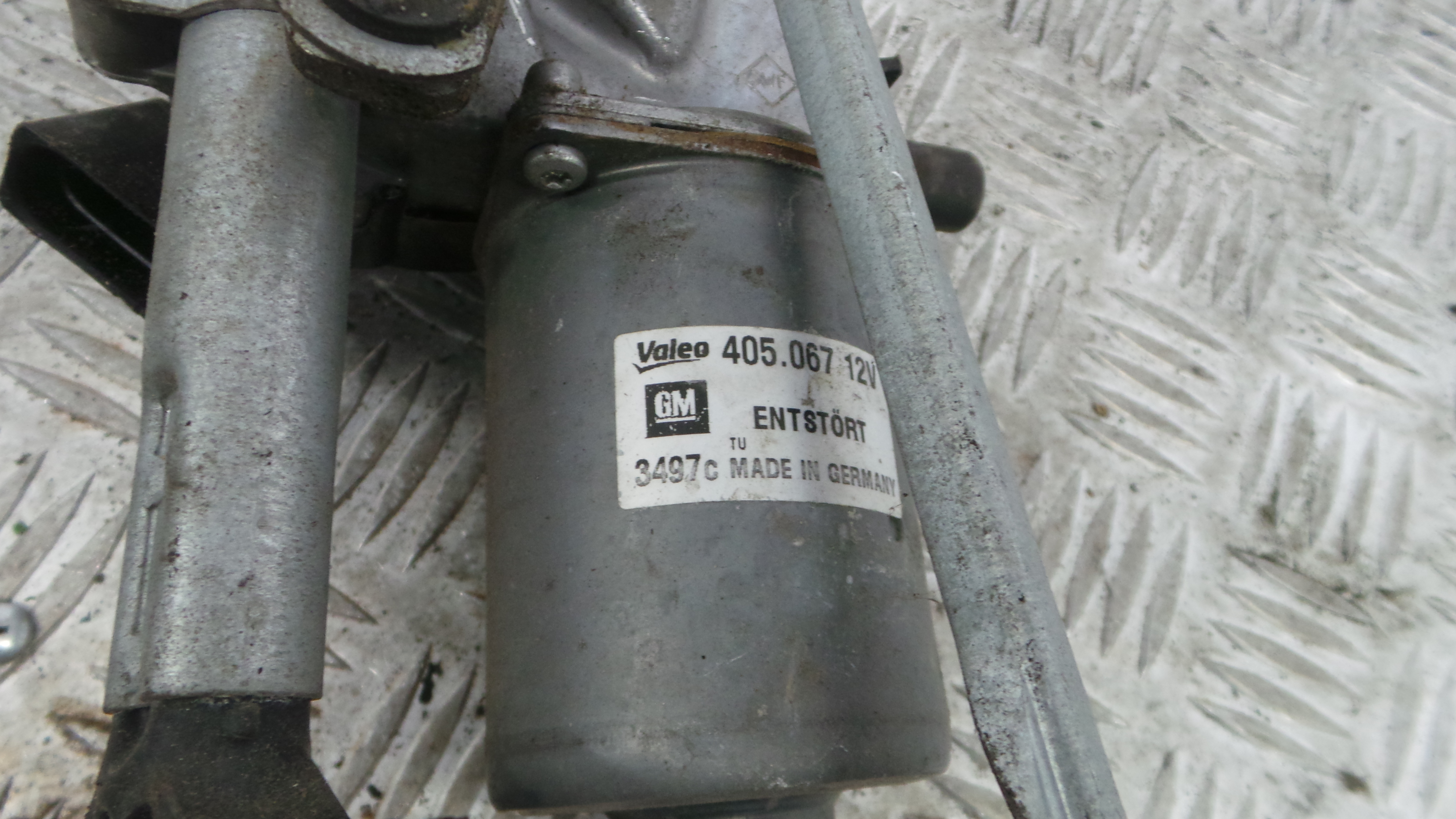 Motor Limpa Vidros Frente  405067 - OPEL CORSA D (S07)-33407198