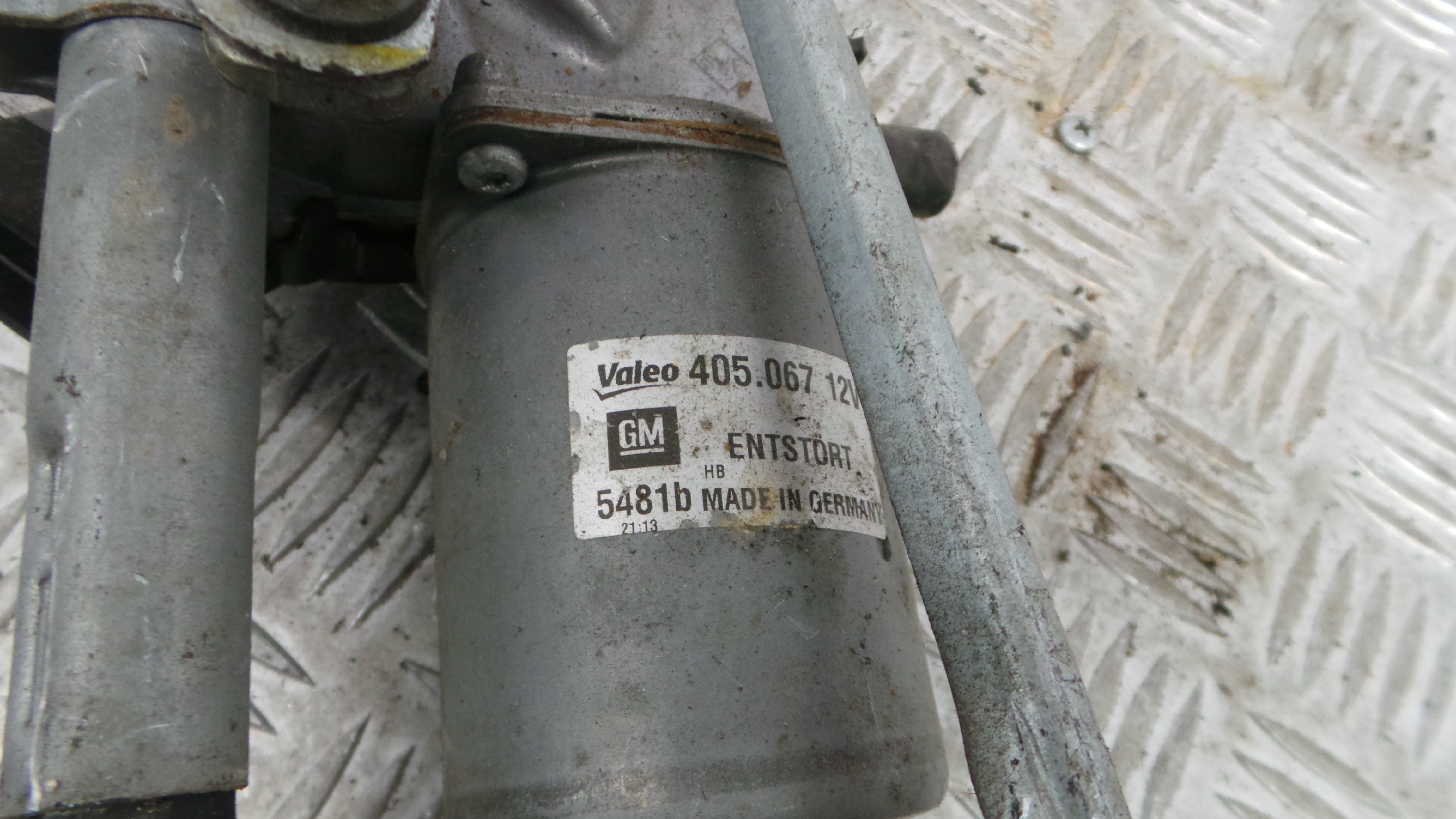 Motor Limpa Vidros Frente 405067 - OPEL CORSA D (S07)-33407202