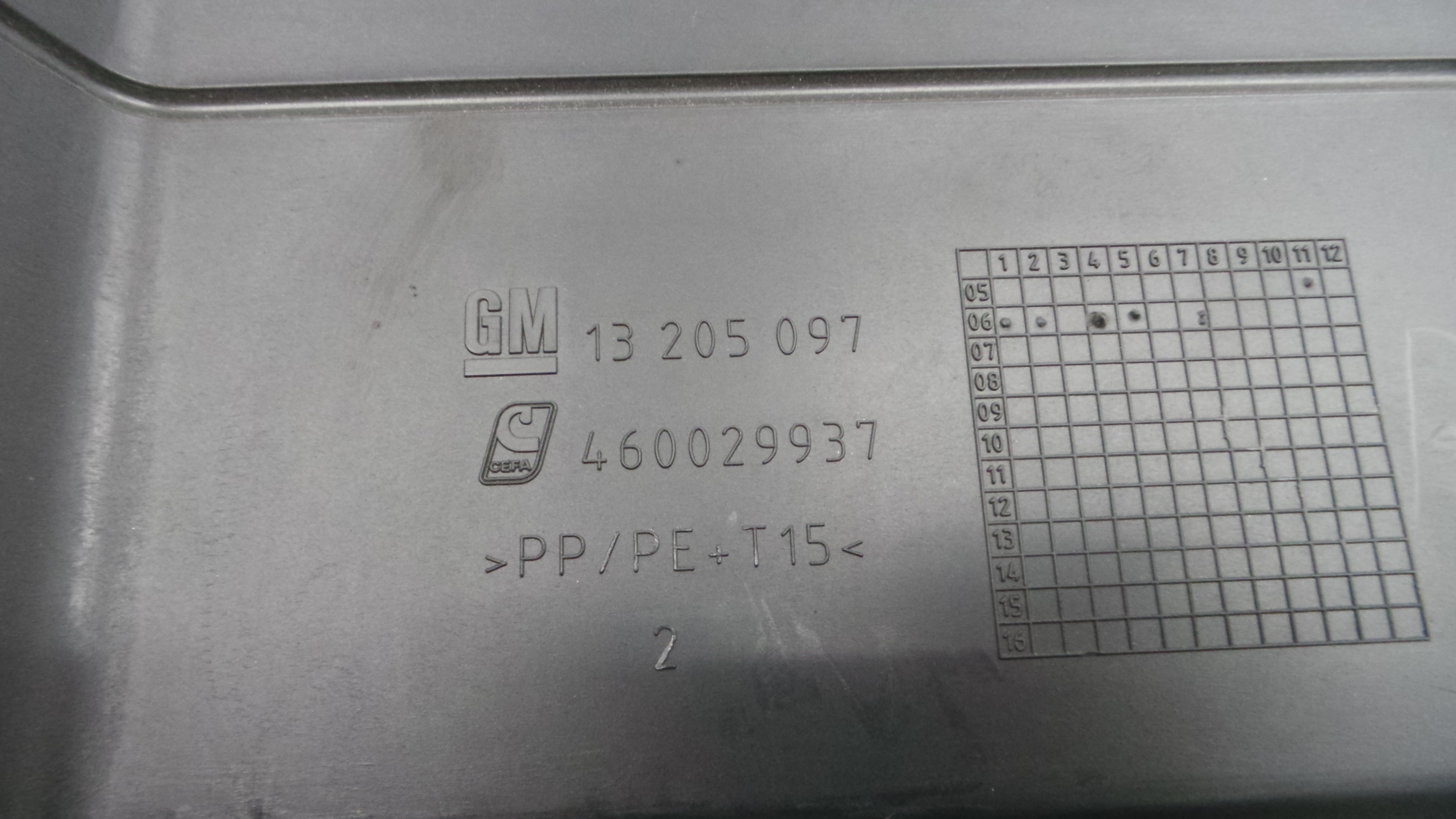 Porta Luvas  13205097 - OPEL CORSA D (S07)-33407670