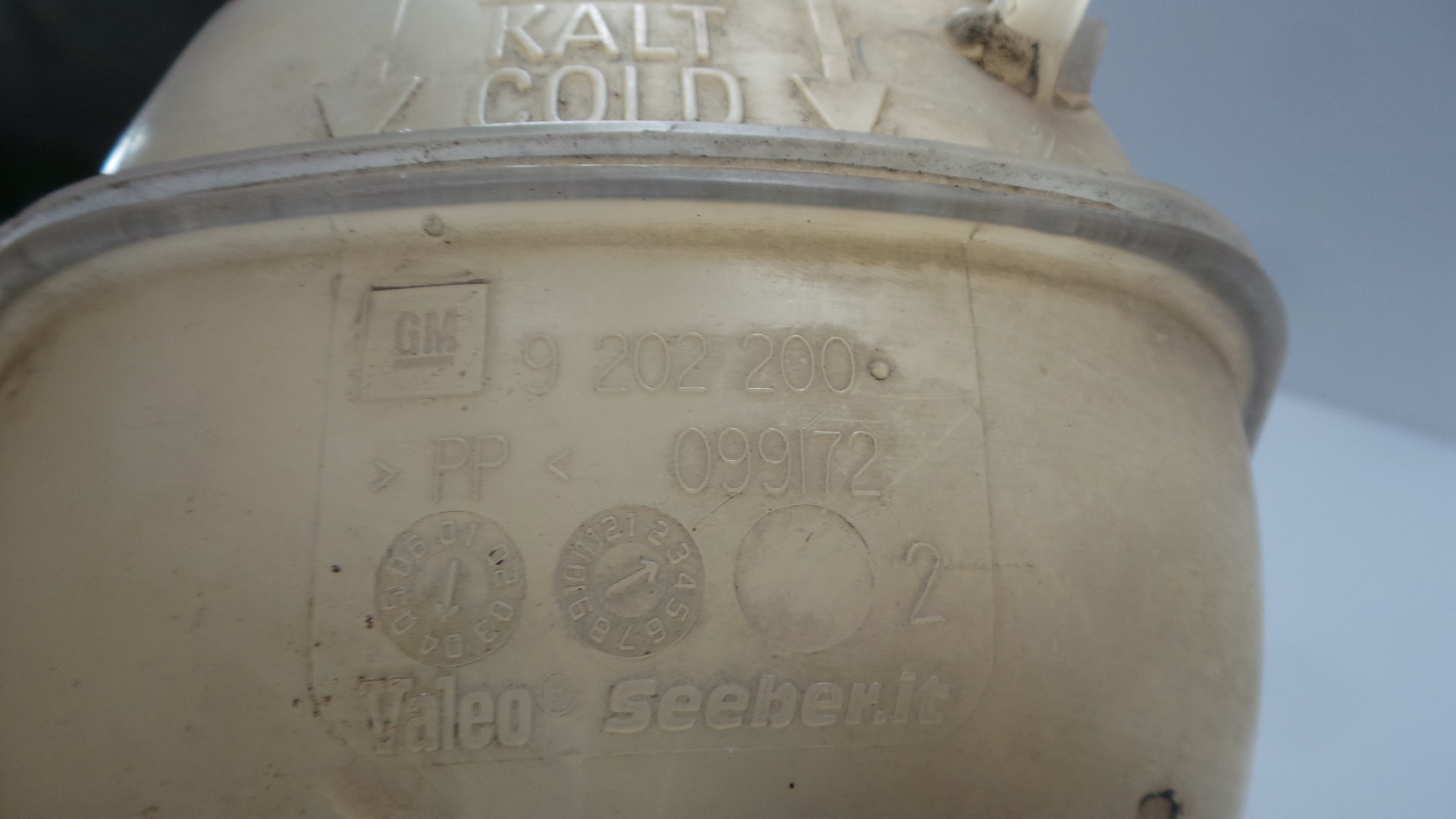 Depósito Água Radiador / Vazo de Expansao 9202200 - SAAB 9-3 (YS3F, E79, D79, D75)-33409873