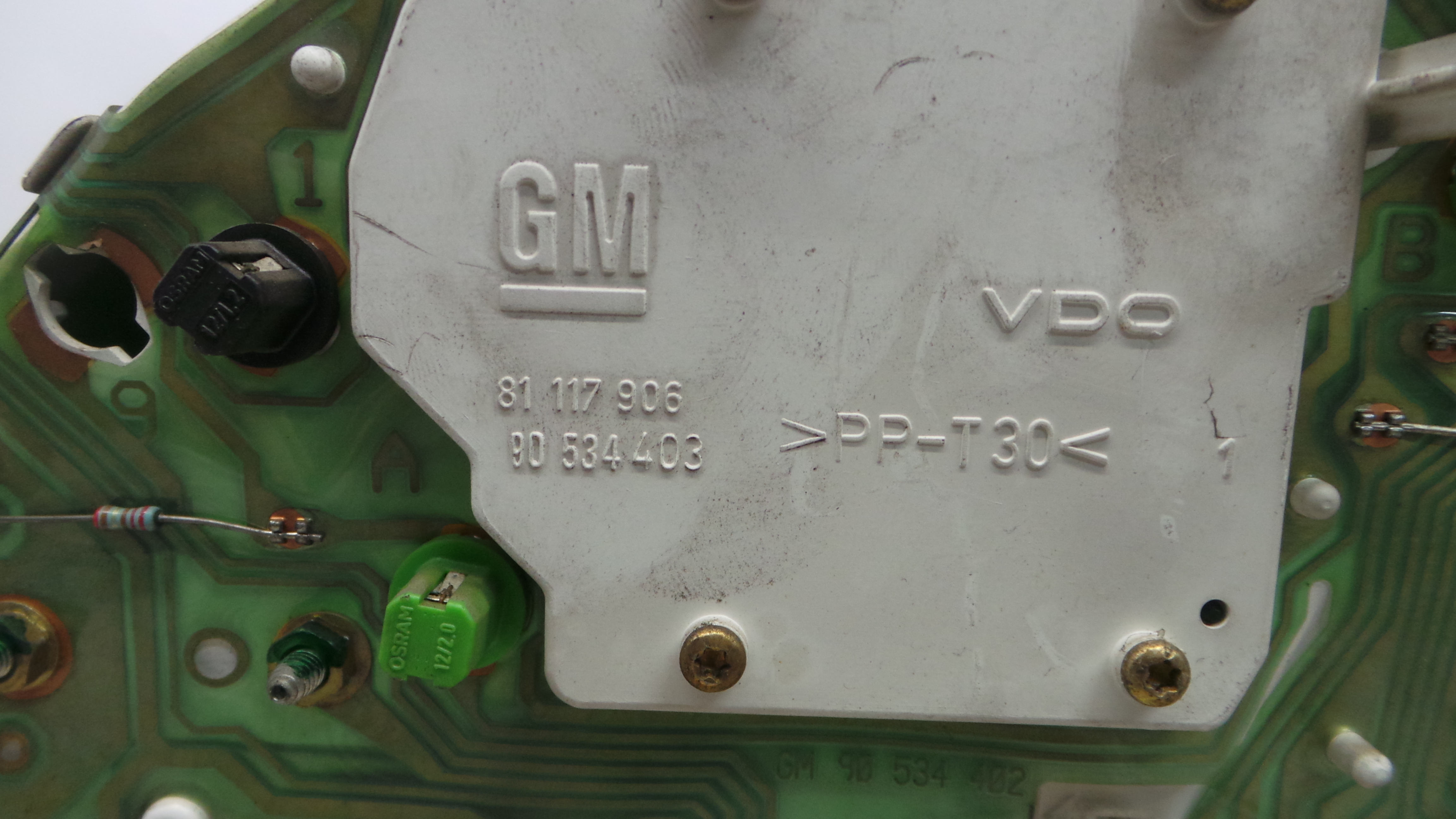 Quadrante 81117906 - OPEL CORSA B (S93)-33410187