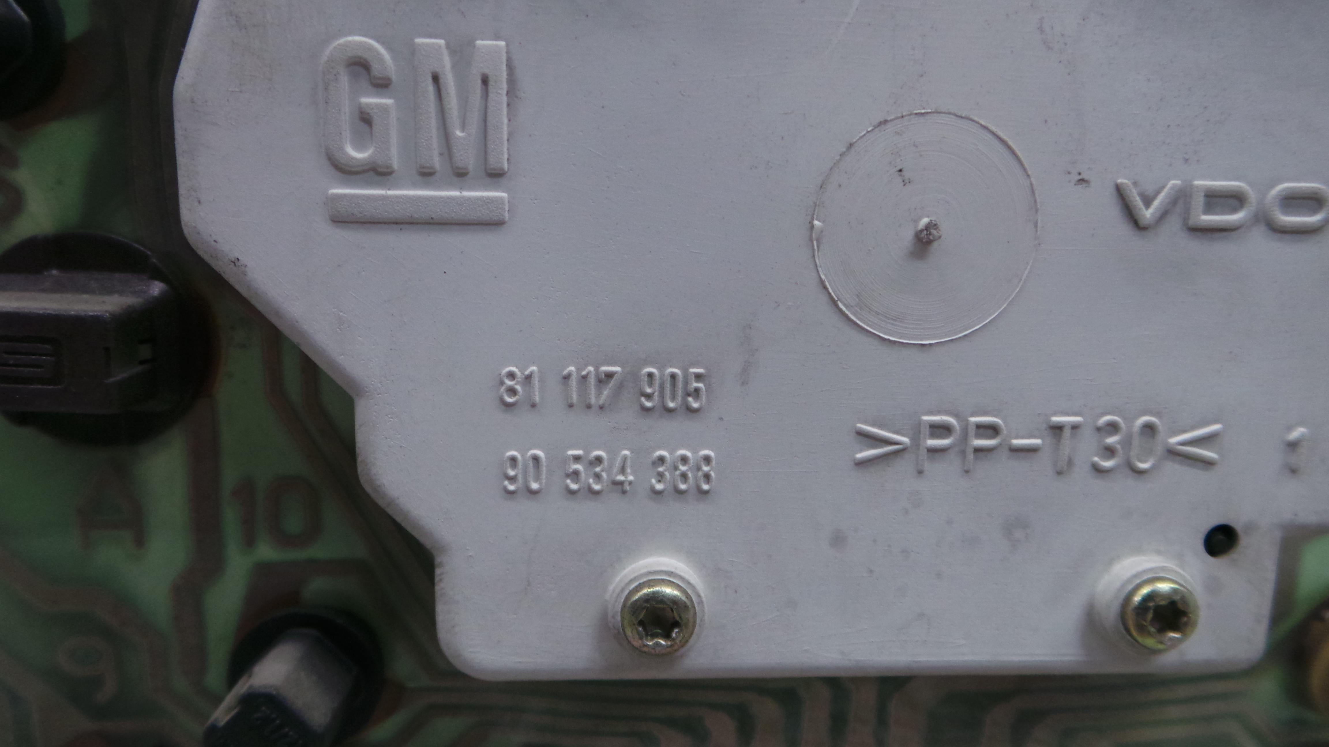 Quadrante 8117905 - OPEL COMBO Caixa/monovolume (71_)-33410373