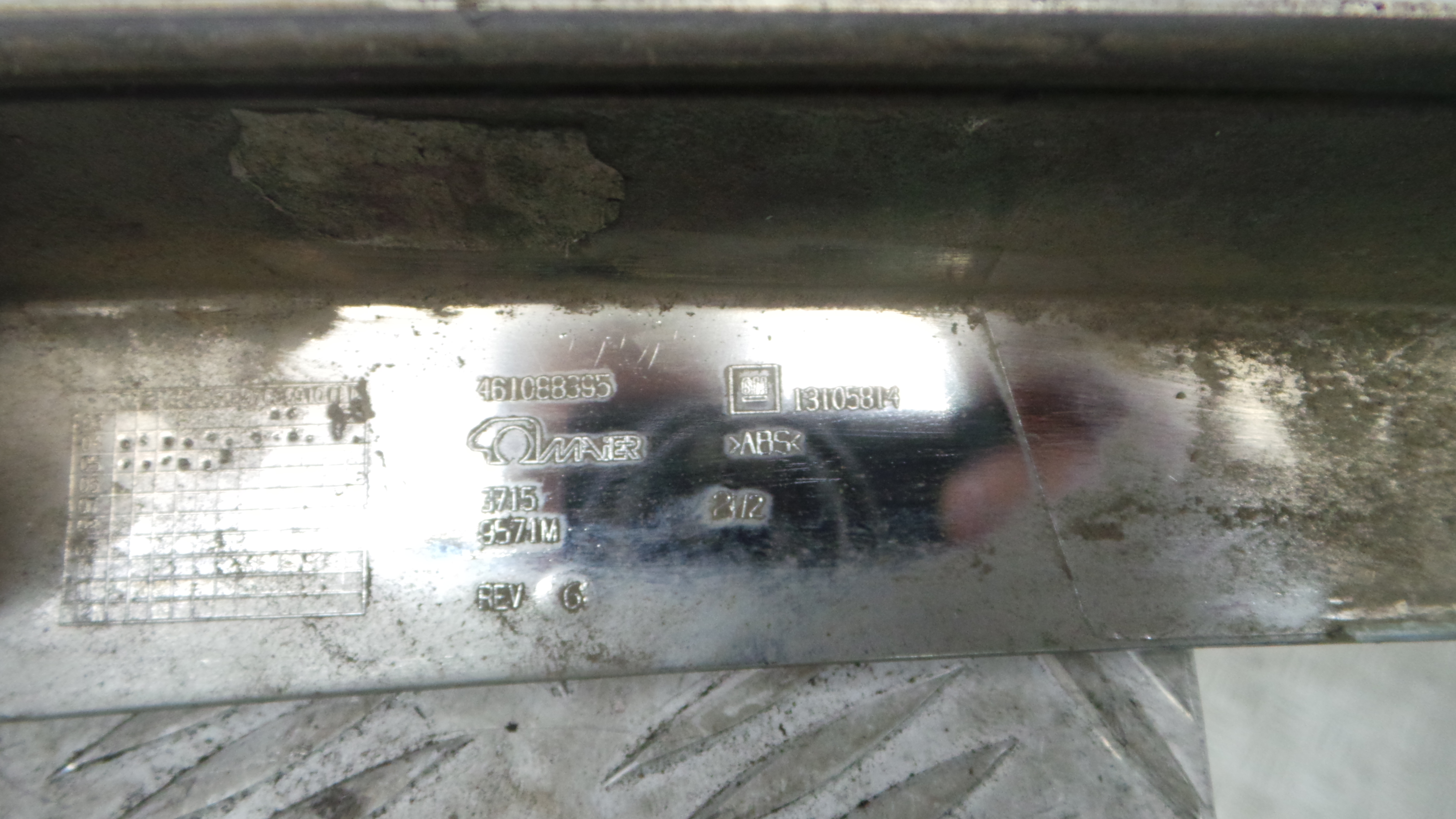 Puxador Exterior da Tampa da Mala 13105814 - OPEL ASTRA H (A04)-33442910