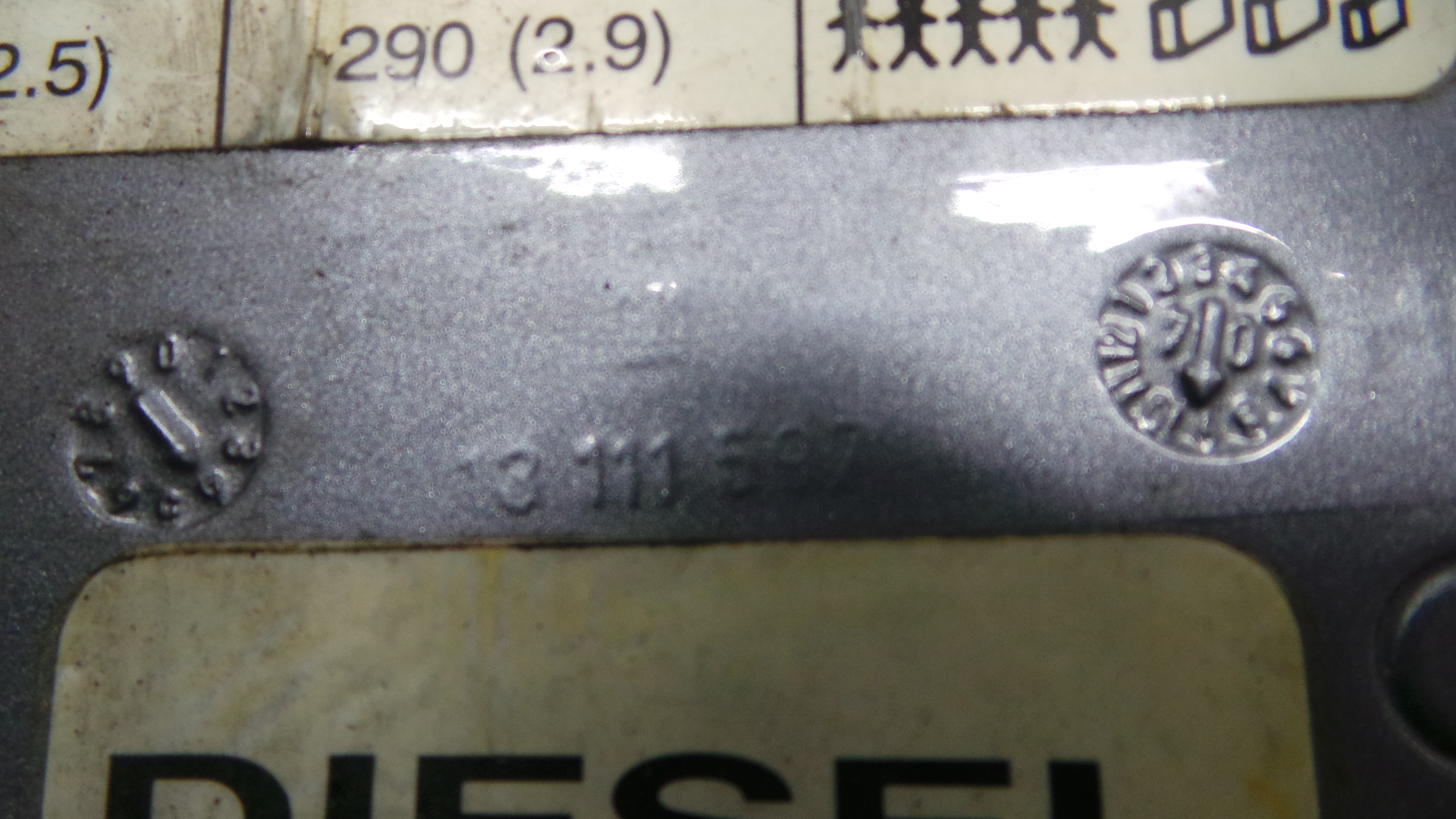 Tampão de Combustivel  13111597 - OPEL ASTRA H (A04)-33627902