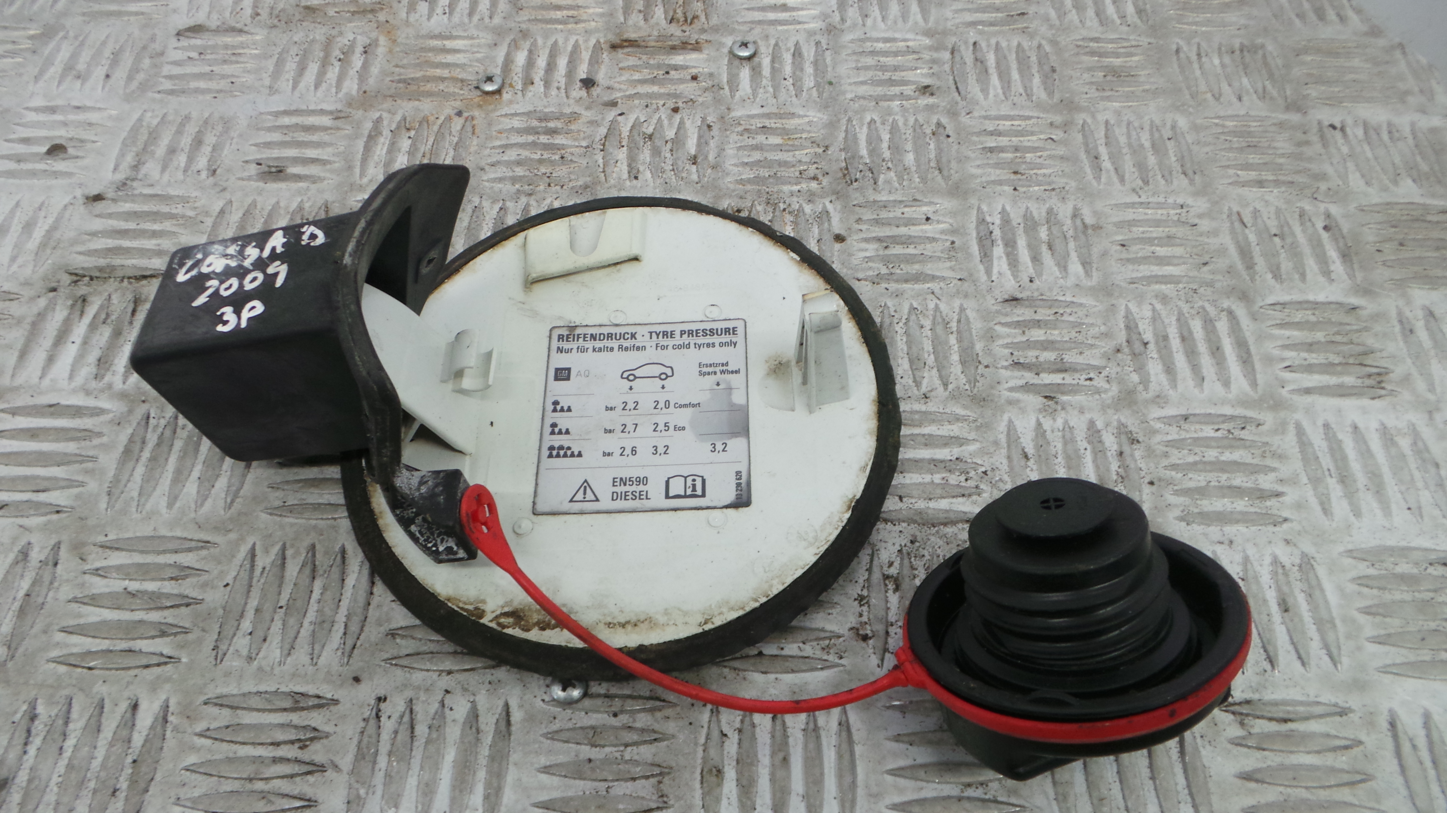 Tampão de Combustivel  13183307 - OPEL CORSA D (S07)-33627934