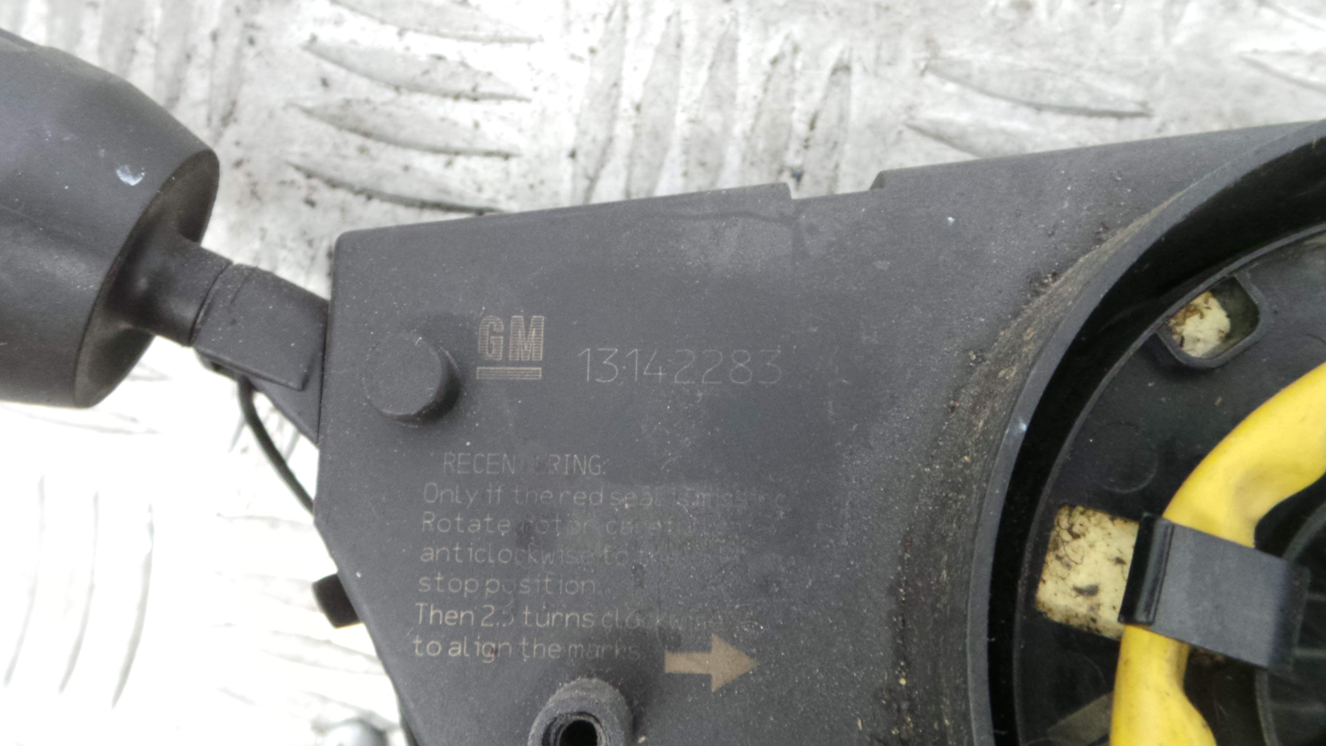 Fita de Airbags 13142283 - OPEL CORSA D (S07)-33628084