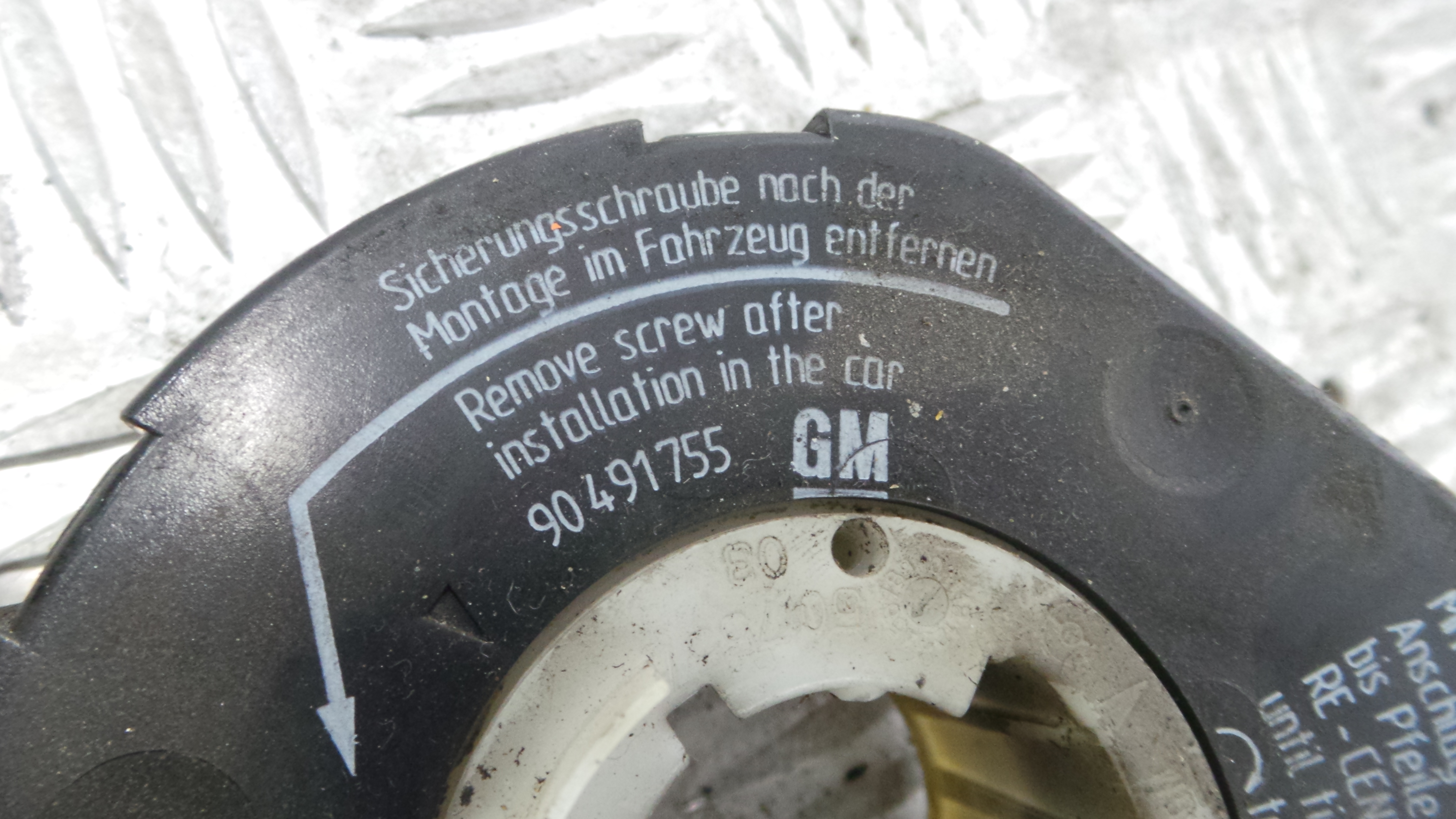 Fita de Airbags 90491755 - OPEL CORSA B (S93)-33628122