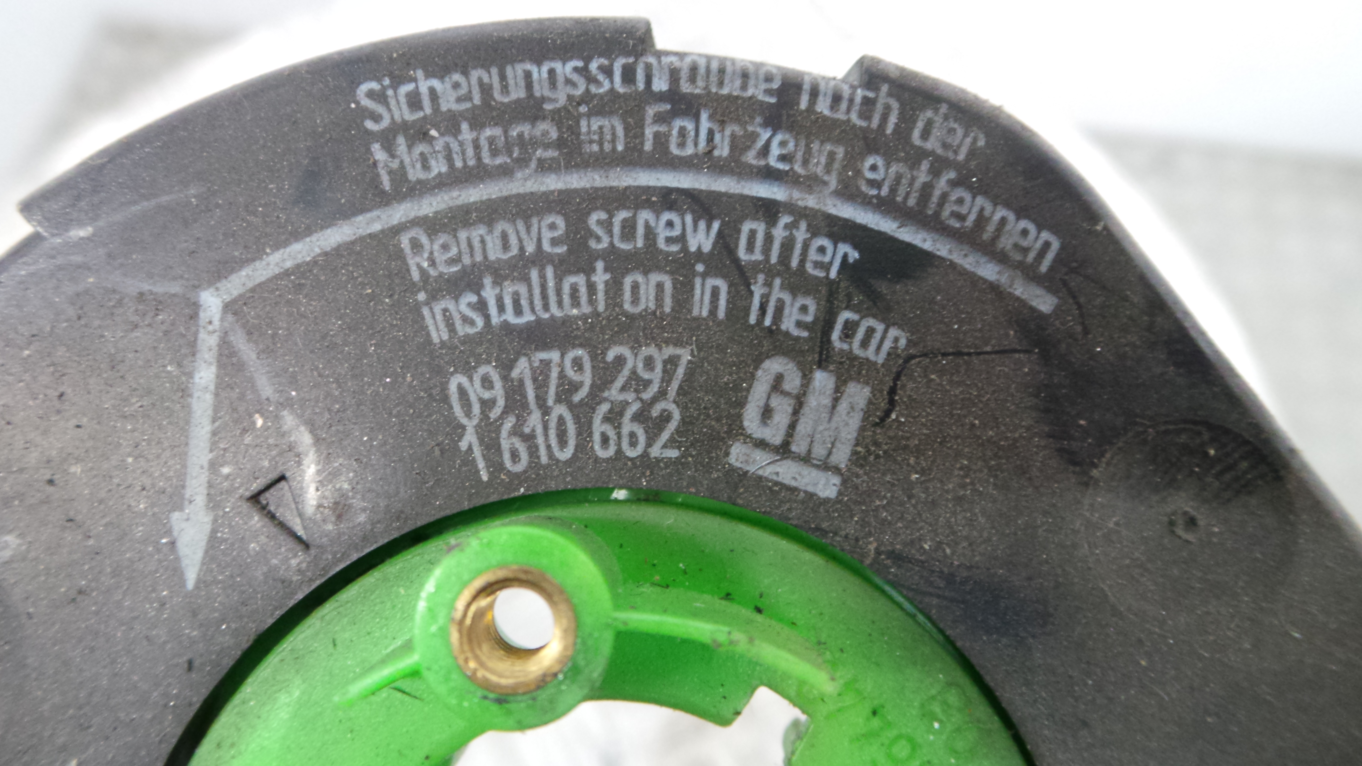 Fita de Airbags 09179297 - OPEL CORSA B (S93)-33628125