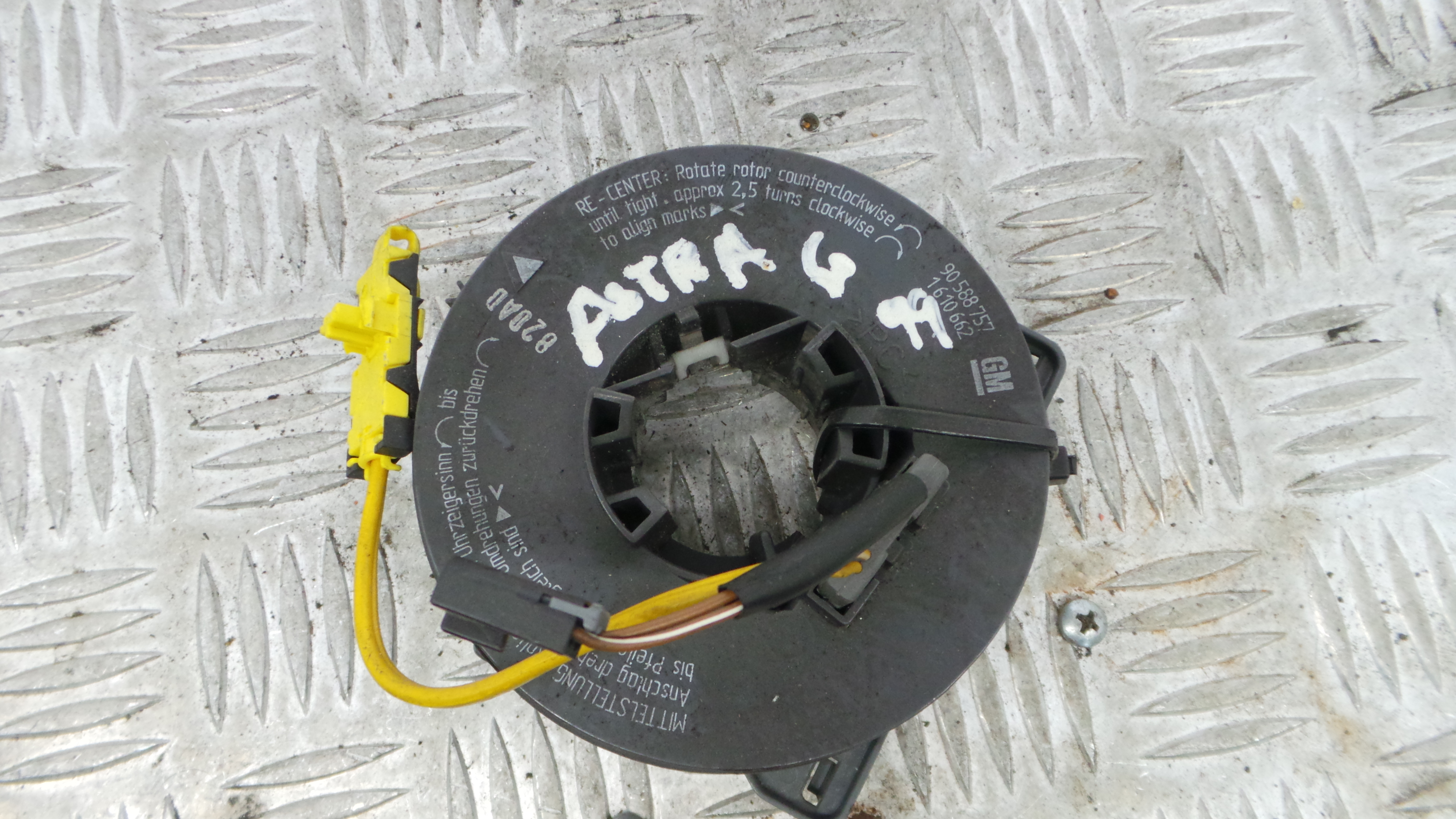 Fita de Airbags 90588757 - OPEL ASTRA G Hatchback (T98)-33628137
