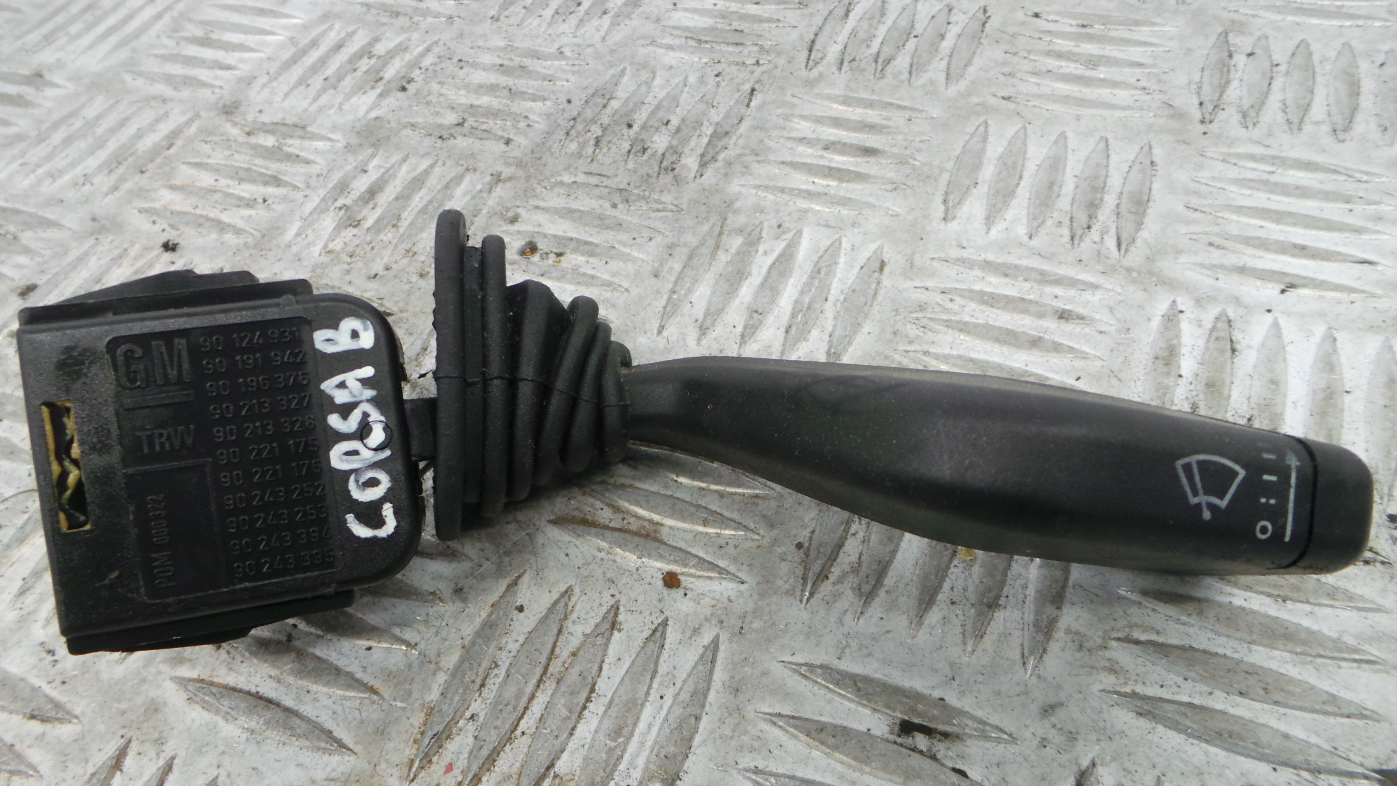 Comando de Limpa Para Brisas 90124931 - OPEL CORSA B (S93)-33628155