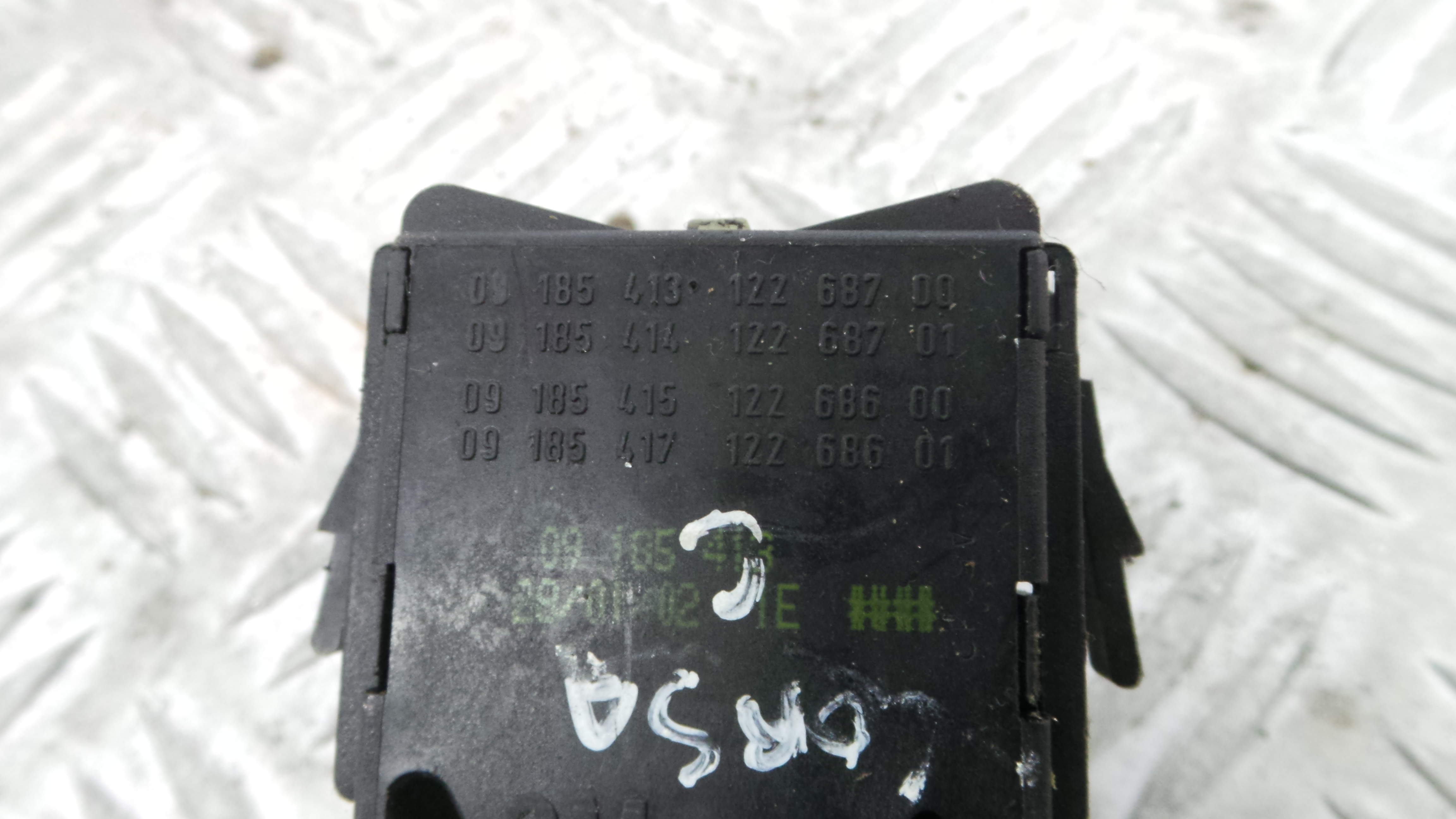 Manete / Comando dos Piscas 09185413 - OPEL CORSA C (X01)-33628491