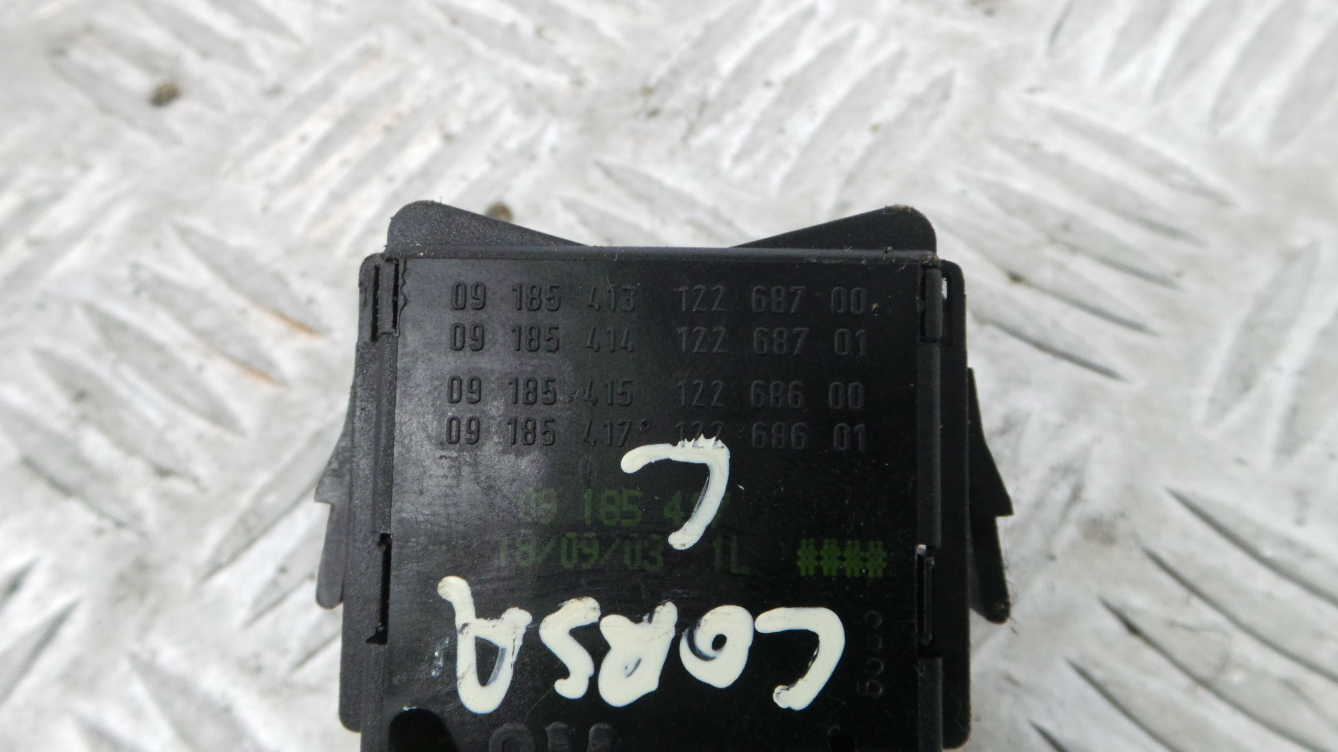 Comando de Limpa Para Brisas 09185417 - OPEL CORSA C (X01)-33628509