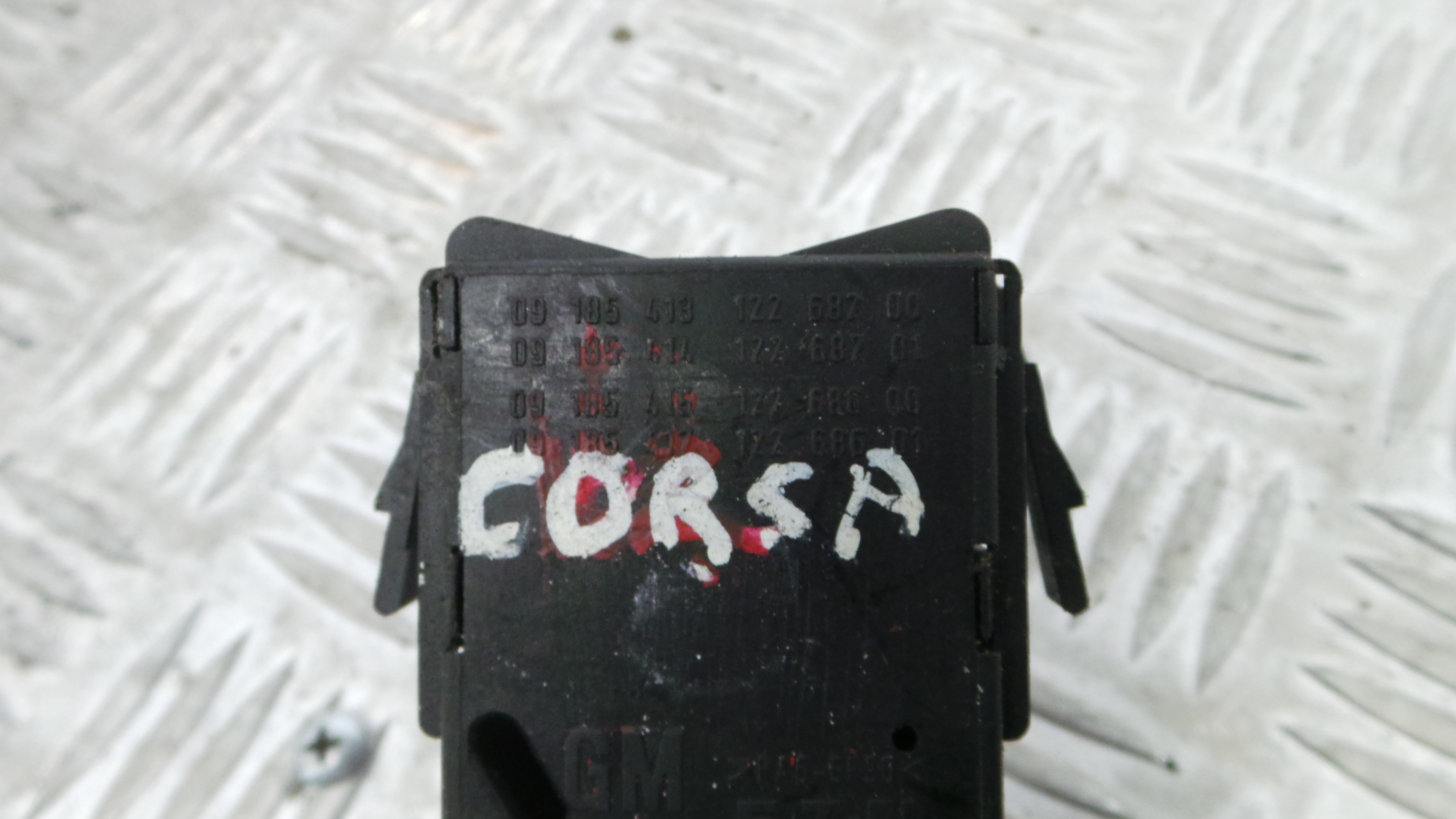 Comando de Limpa Para Brisas 09185413 - OPEL CORSA C (X01)-33628516