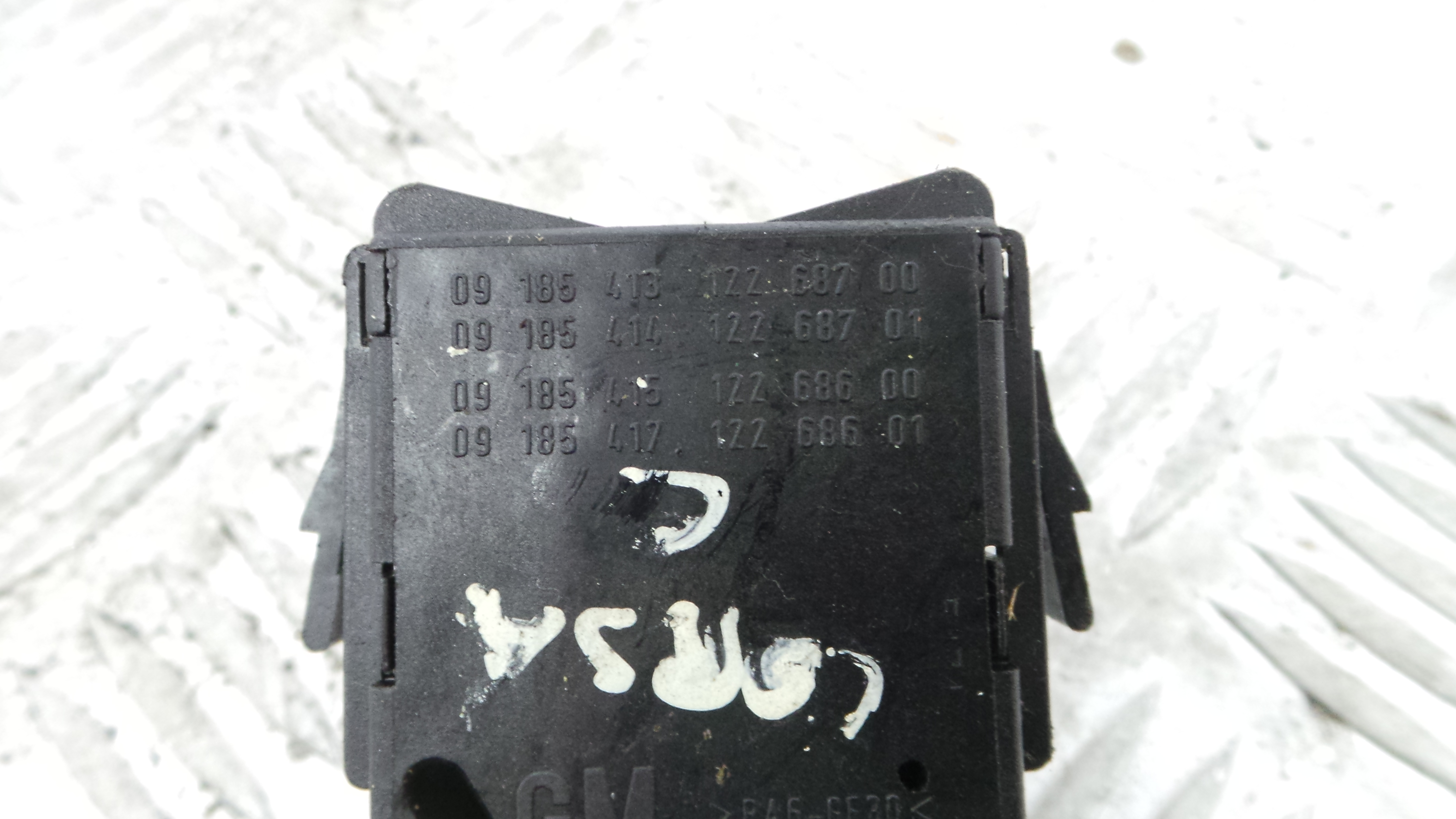 Comando de Limpa Para Brisas 09185413 - OPEL CORSA C (X01)-33628520