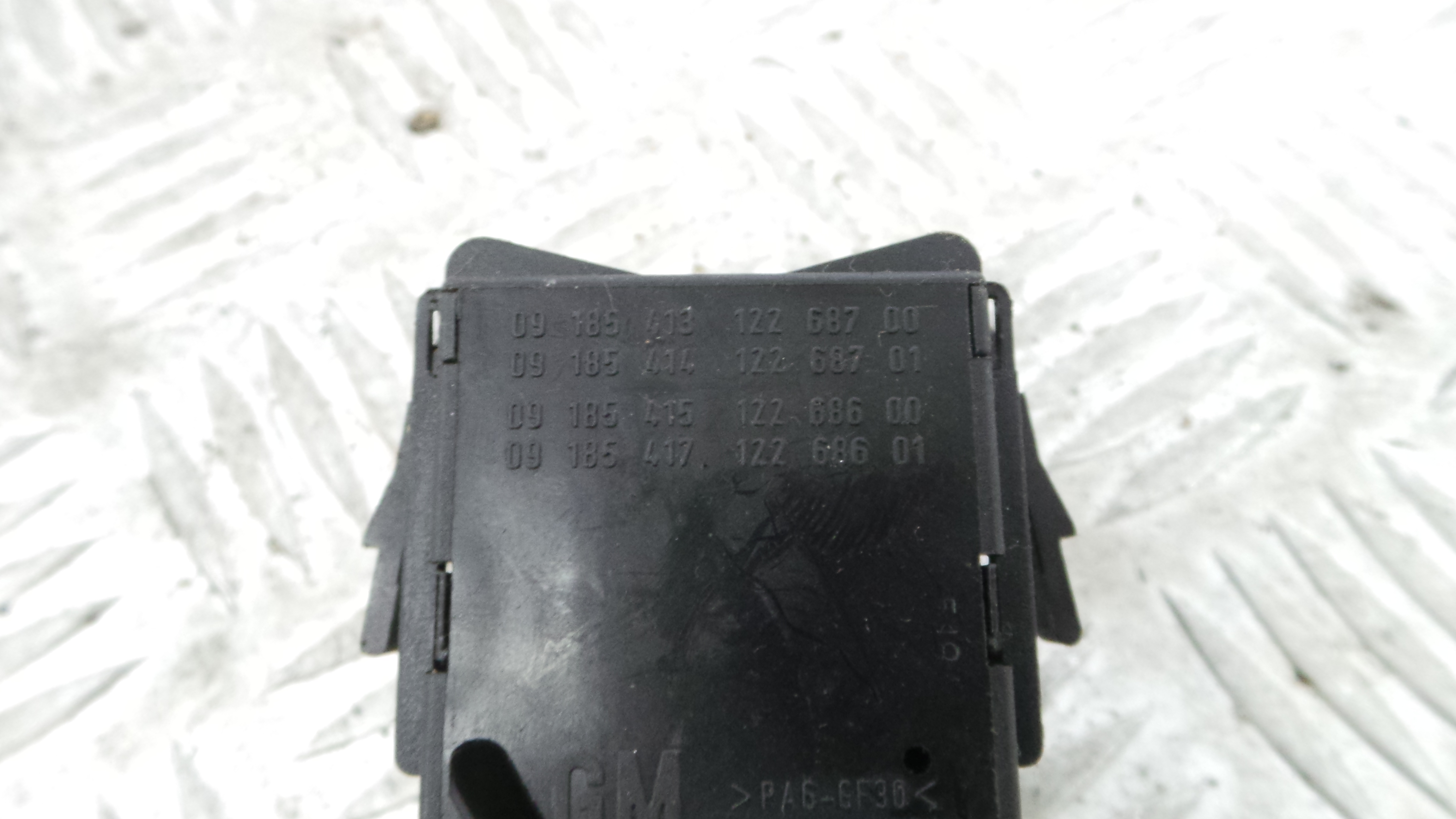 Comando de Limpa Para Brisas 09185413 - OPEL CORSA C (X01)-33628534