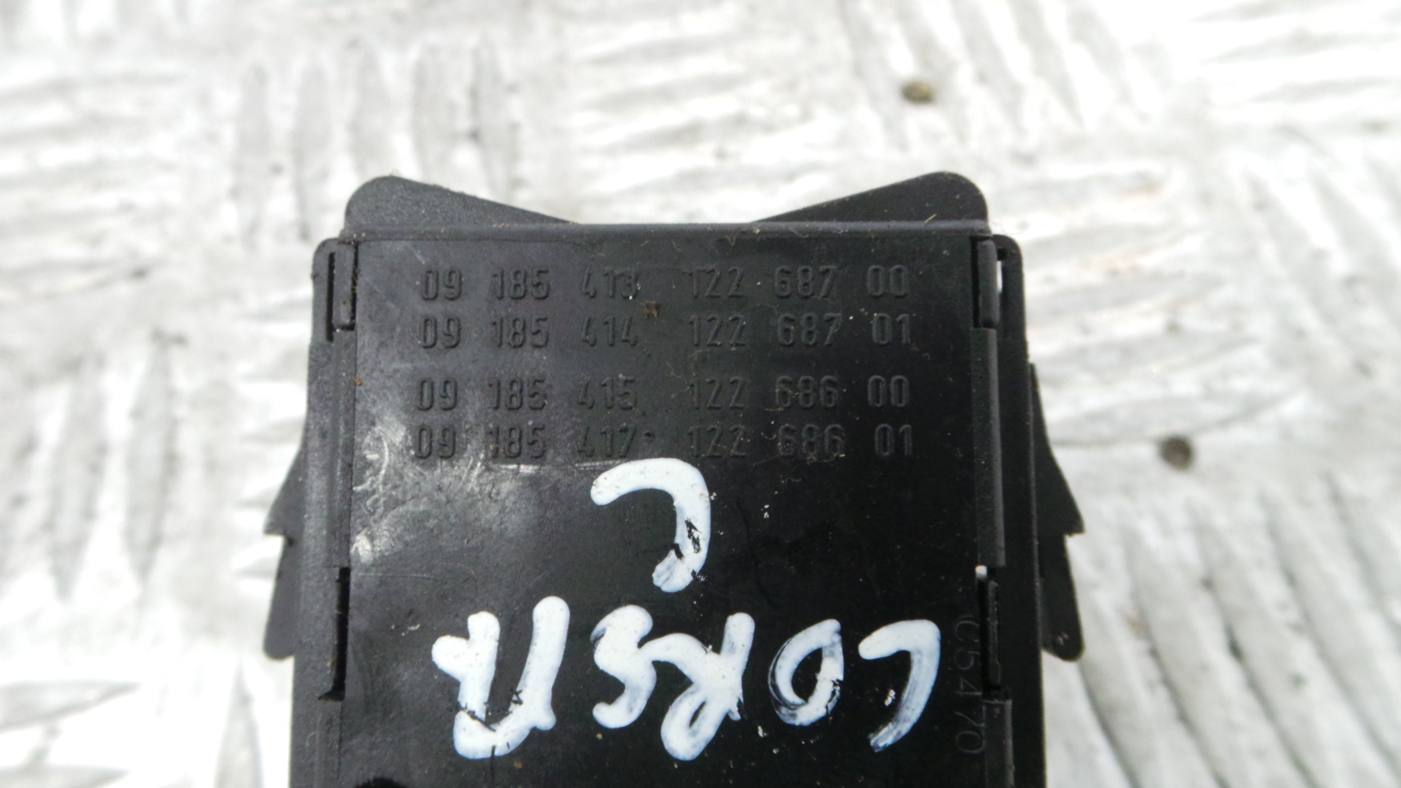 Comando de Limpa Para Brisas 09185413 - OPEL CORSA C (X01)-33628545