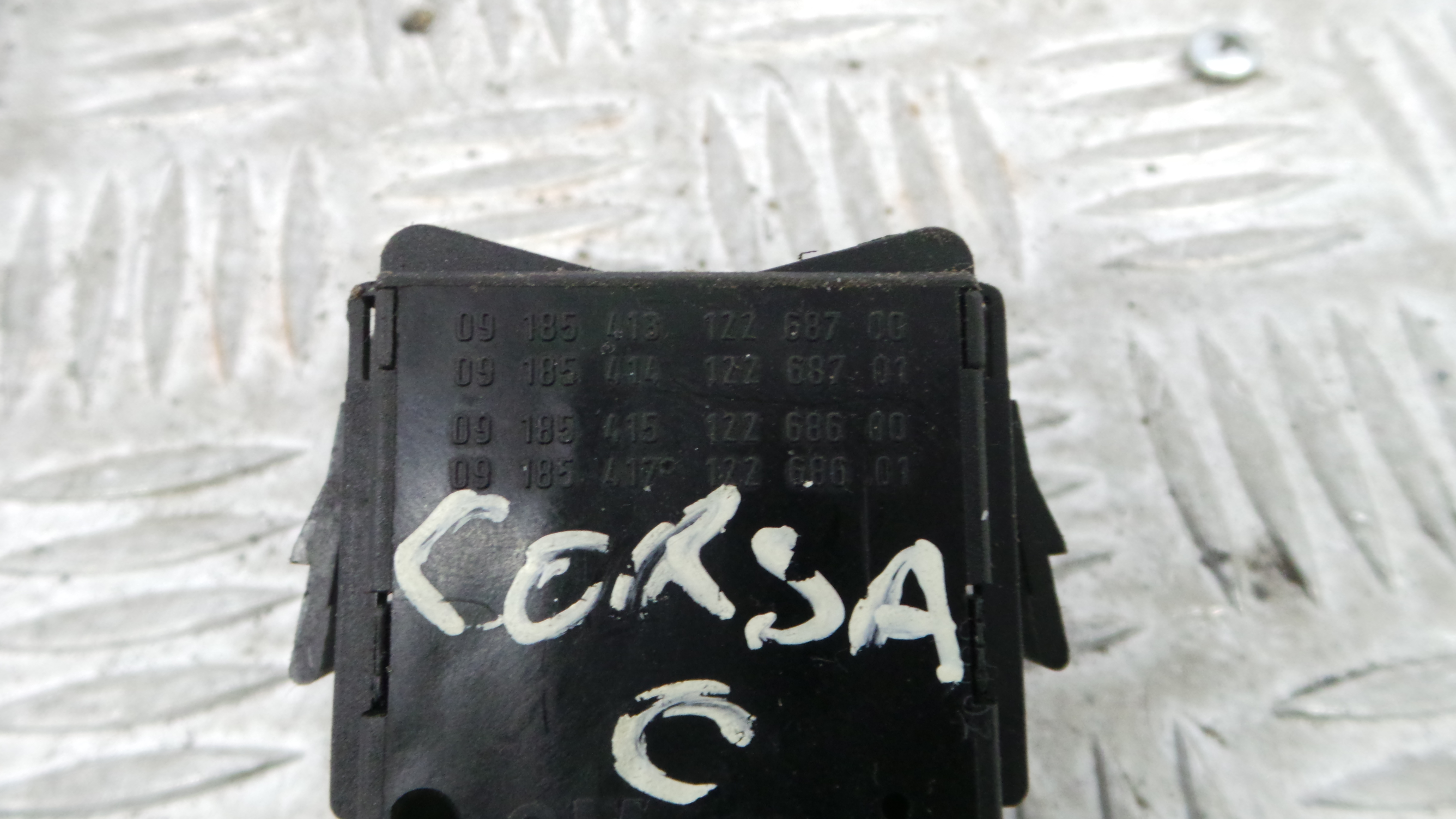 Comando de Limpa Para Brisas 09185413 - OPEL CORSA C (X01)-33628578