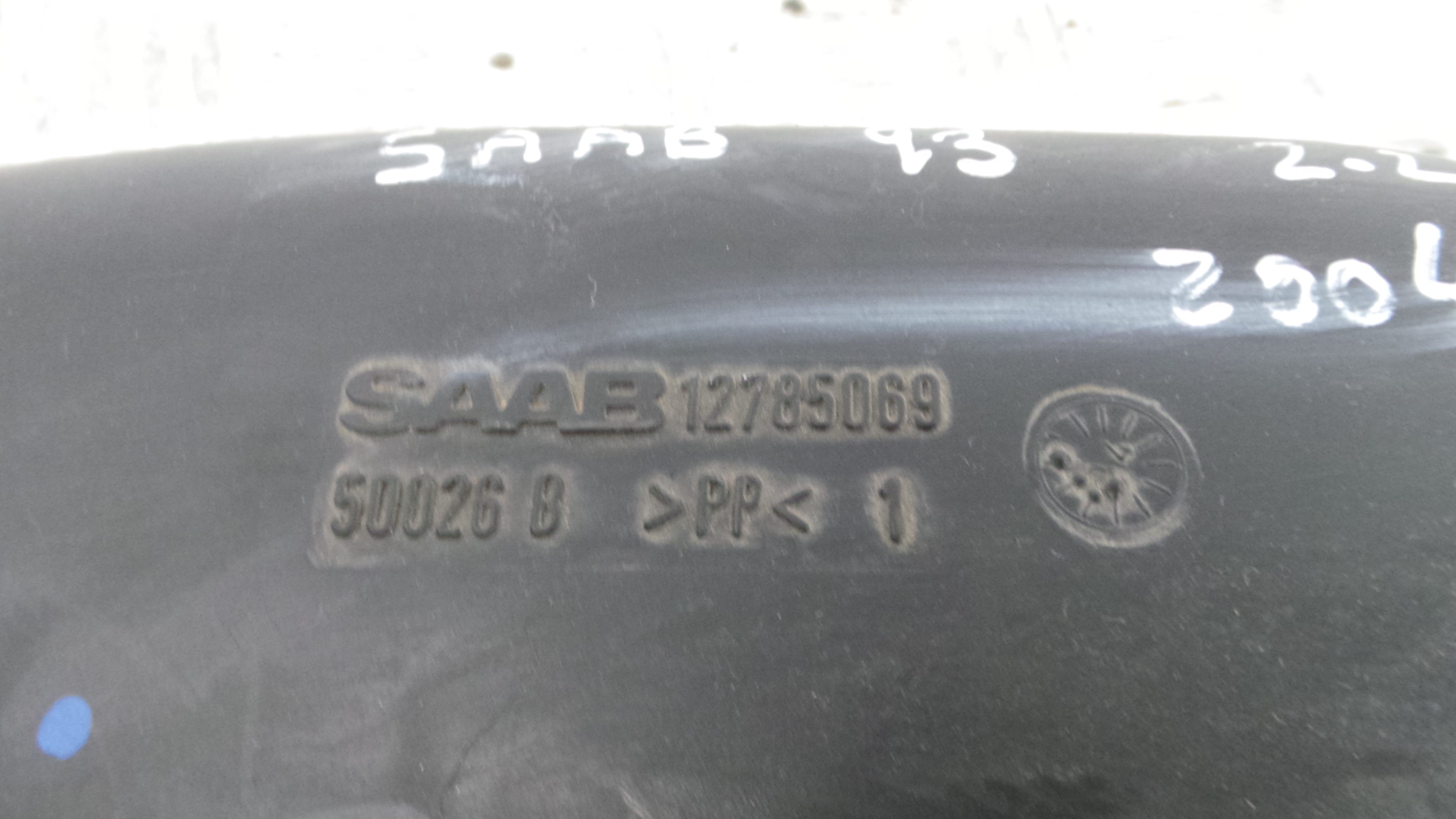 Tubo Caixa Filtro Ar 12785069 - SAAB 9-3 (YS3F, E79, D79, D75)-33629944