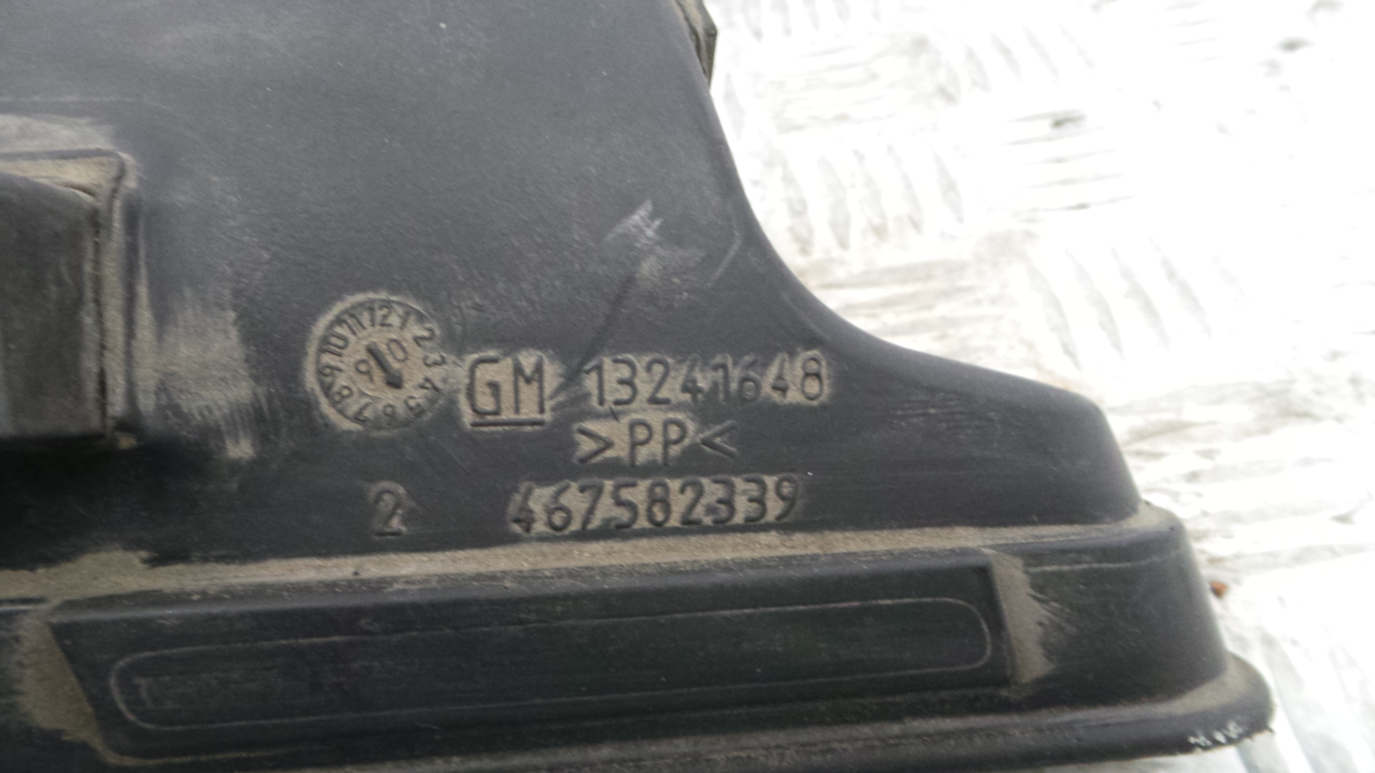 Tubo Caixa Filtro Ar 13241648 - OPEL CORSA D (S07)-33630052