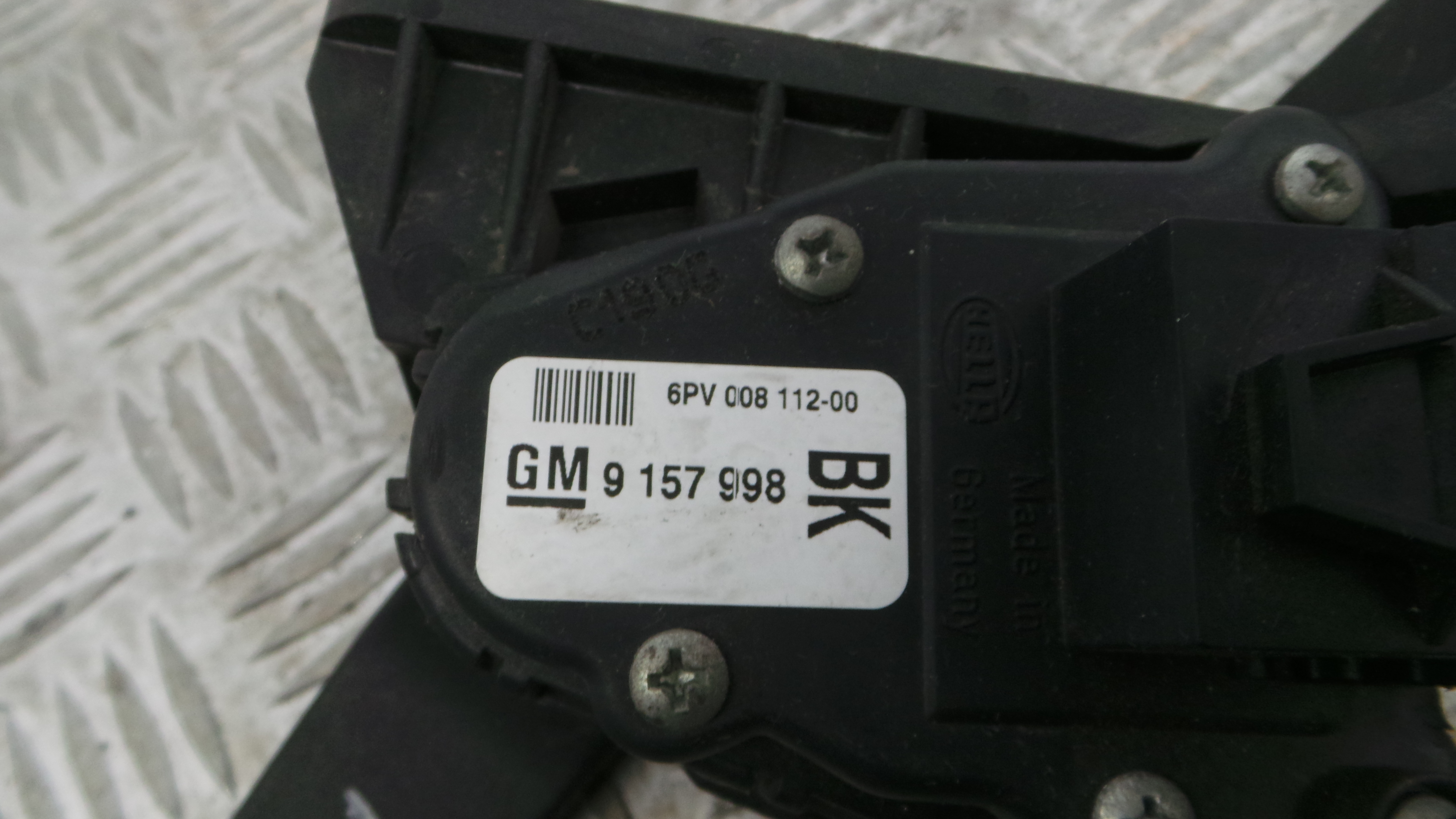 Pedal do Acelerador 9157998 - OPEL ASTRA H (A04)-33630478