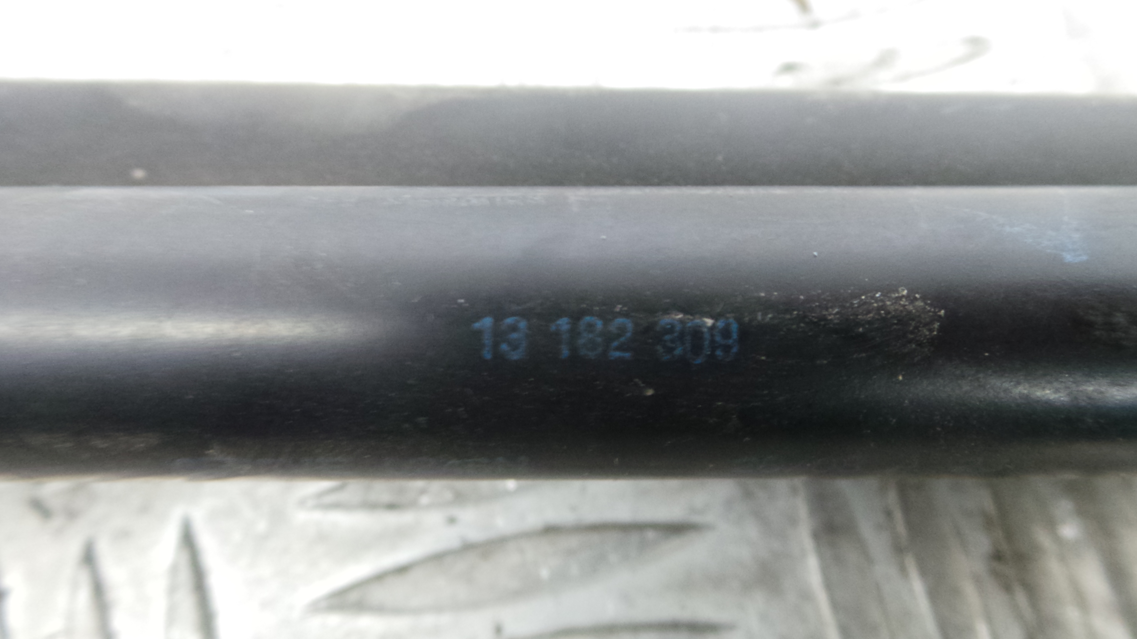 Amortecedor da Mala 13182309 - OPEL CORSA D (S07)-33631023