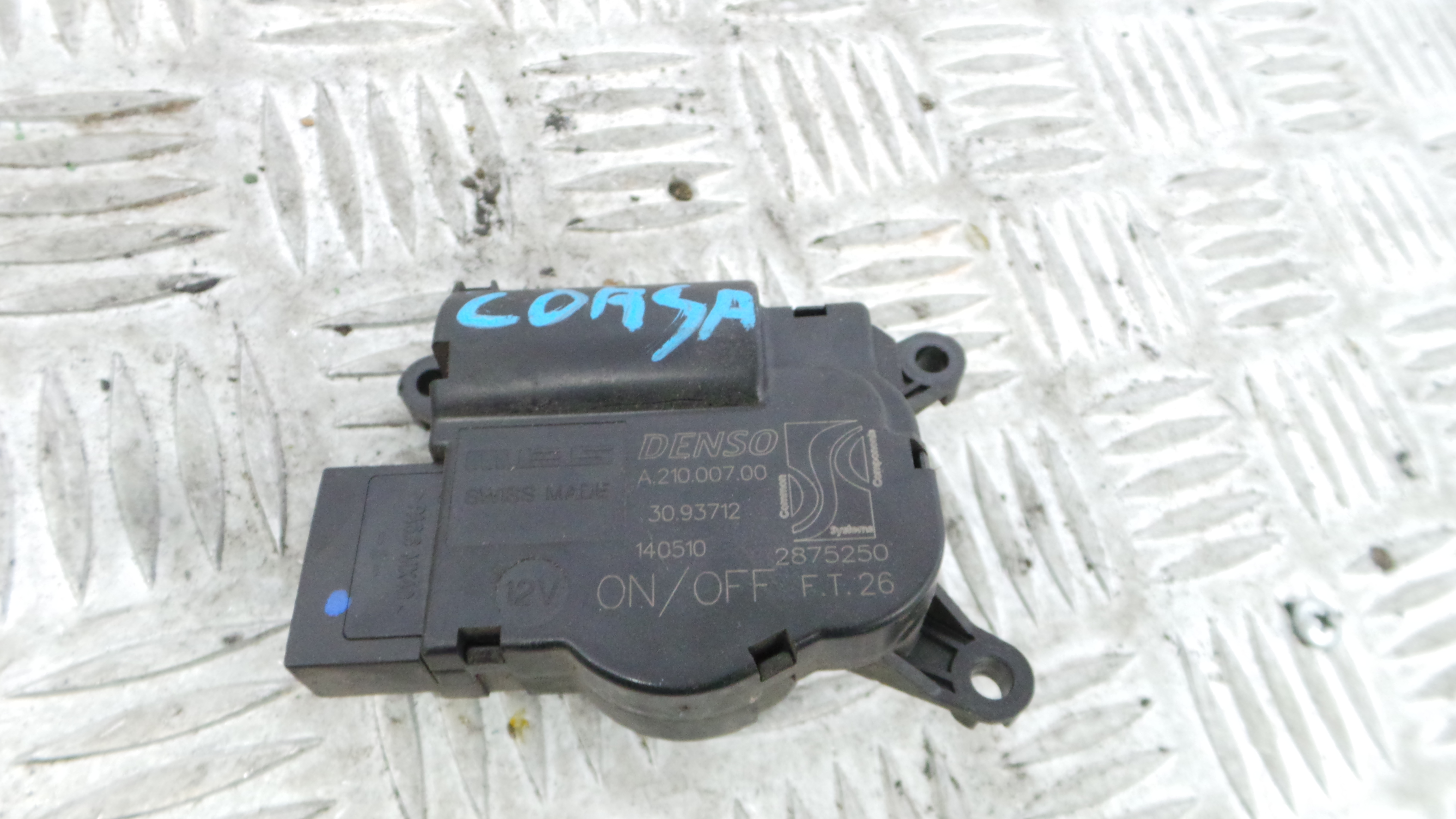 Atuador do Circuito de Ar A21000700 - OPEL CORSA D (S07)-33633700 Atuador do Circuito de Ar A21000700 - OPEL CORSA D (S07)-33633700