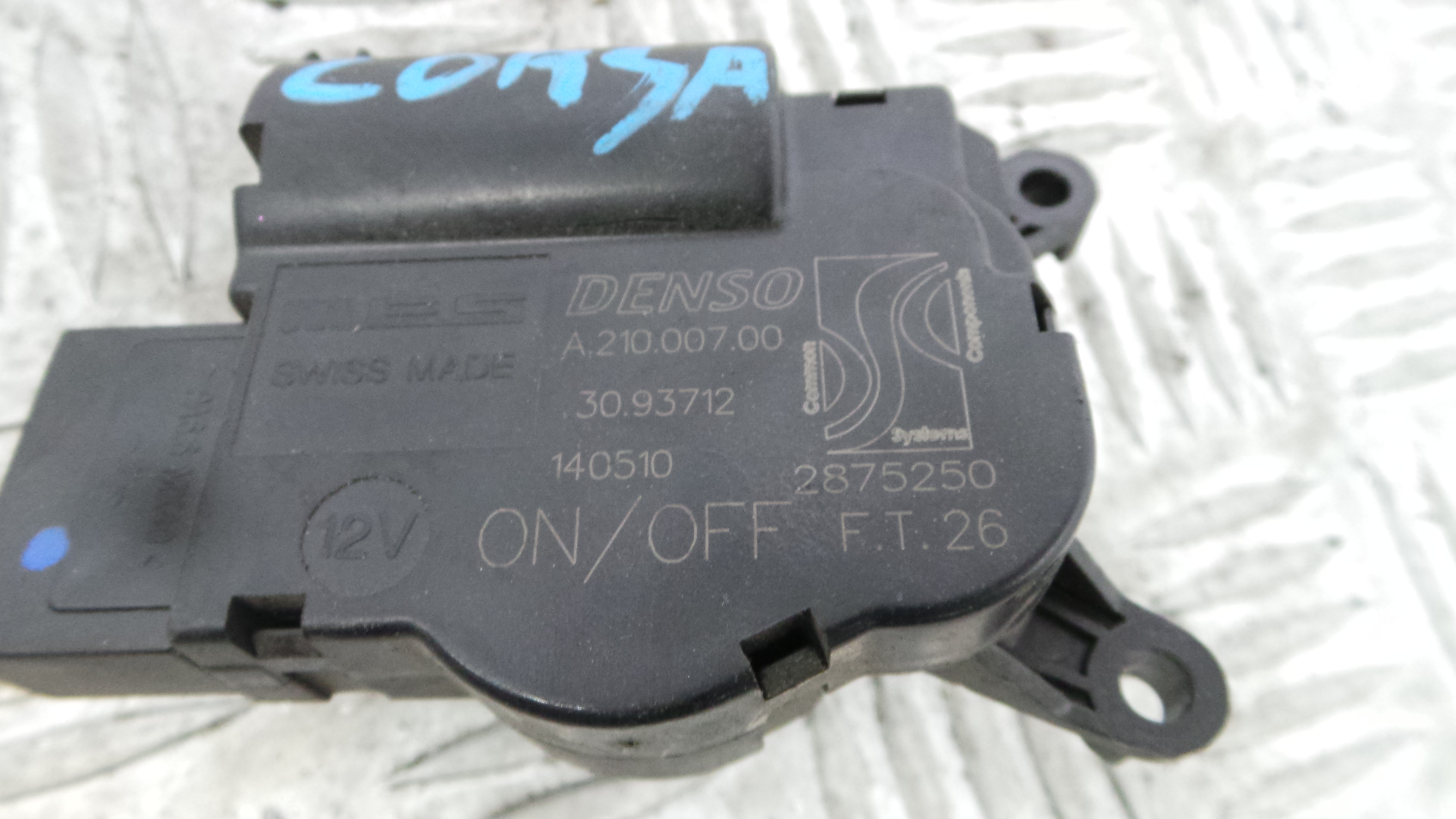 Atuador do Circuito de Ar A21000700 - OPEL CORSA D (S07)-33633700