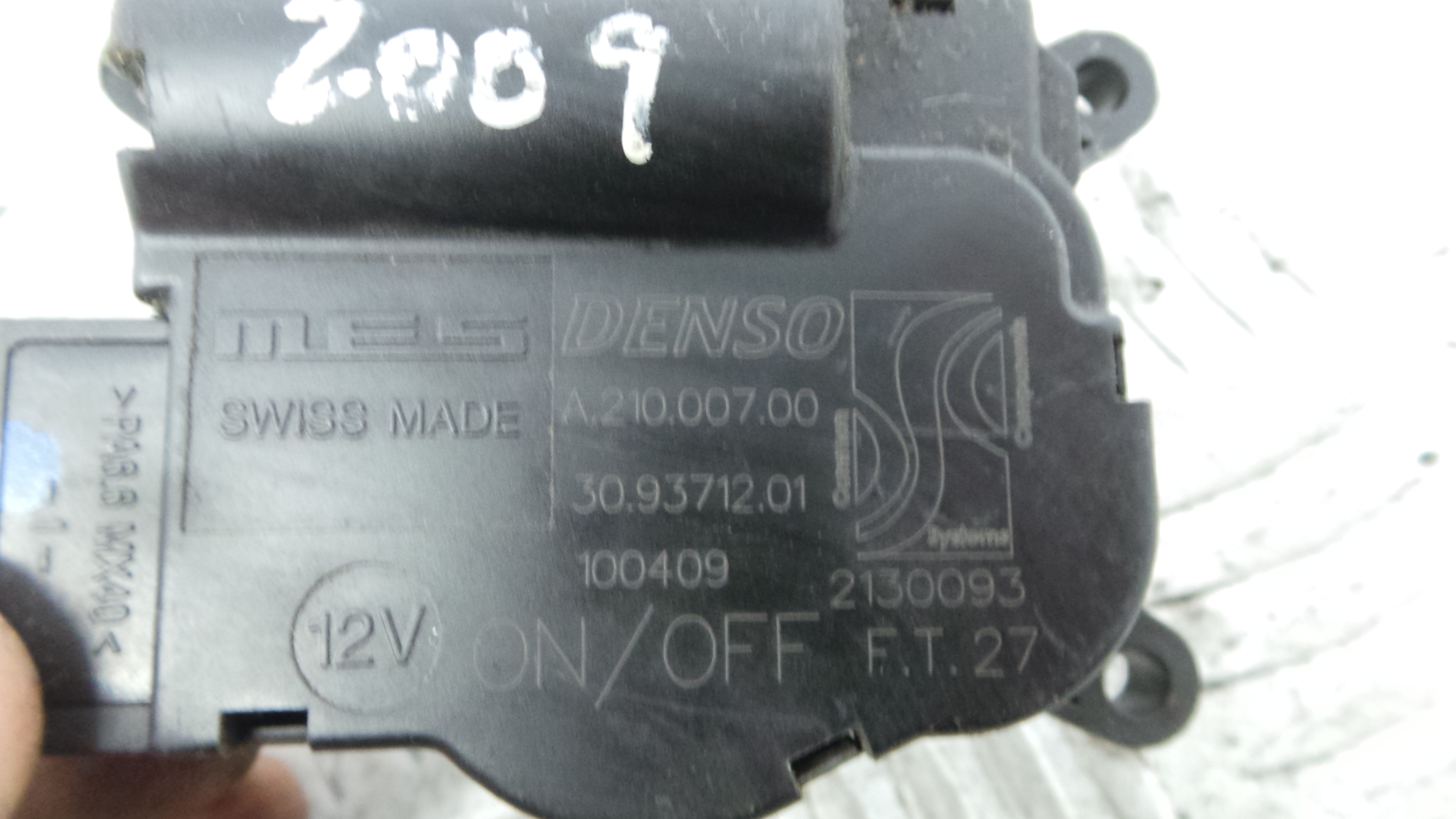 Atuador do Circuito de Ar  A21000700 - OPEL CORSA D (S07)-33633703