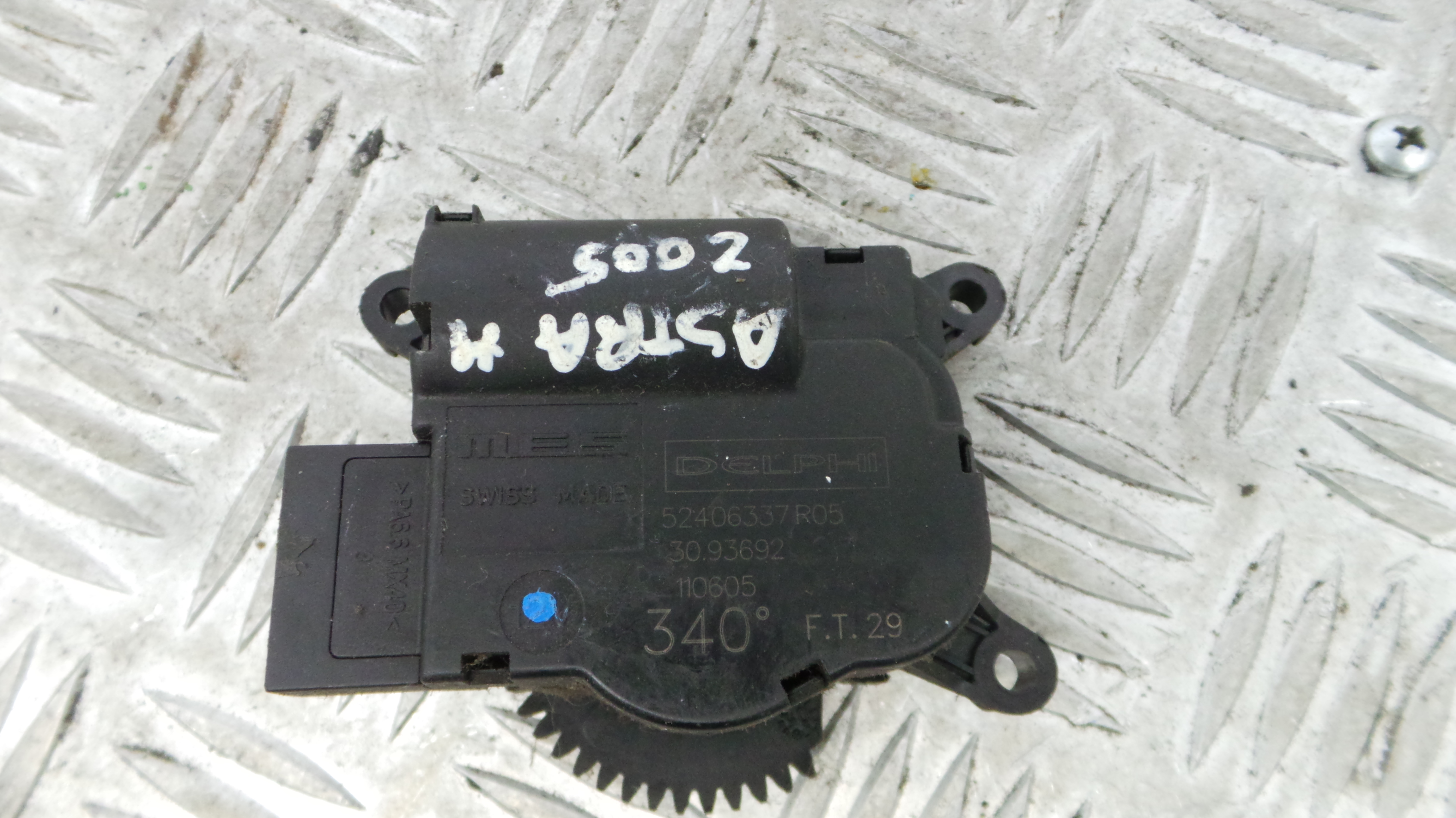 Atuador do Circuito de Ar 52406337 - OPEL ASTRA H (A04)-33633718 Atuador do Circuito de Ar 52406337 - OPEL ASTRA H (A04)-33633718