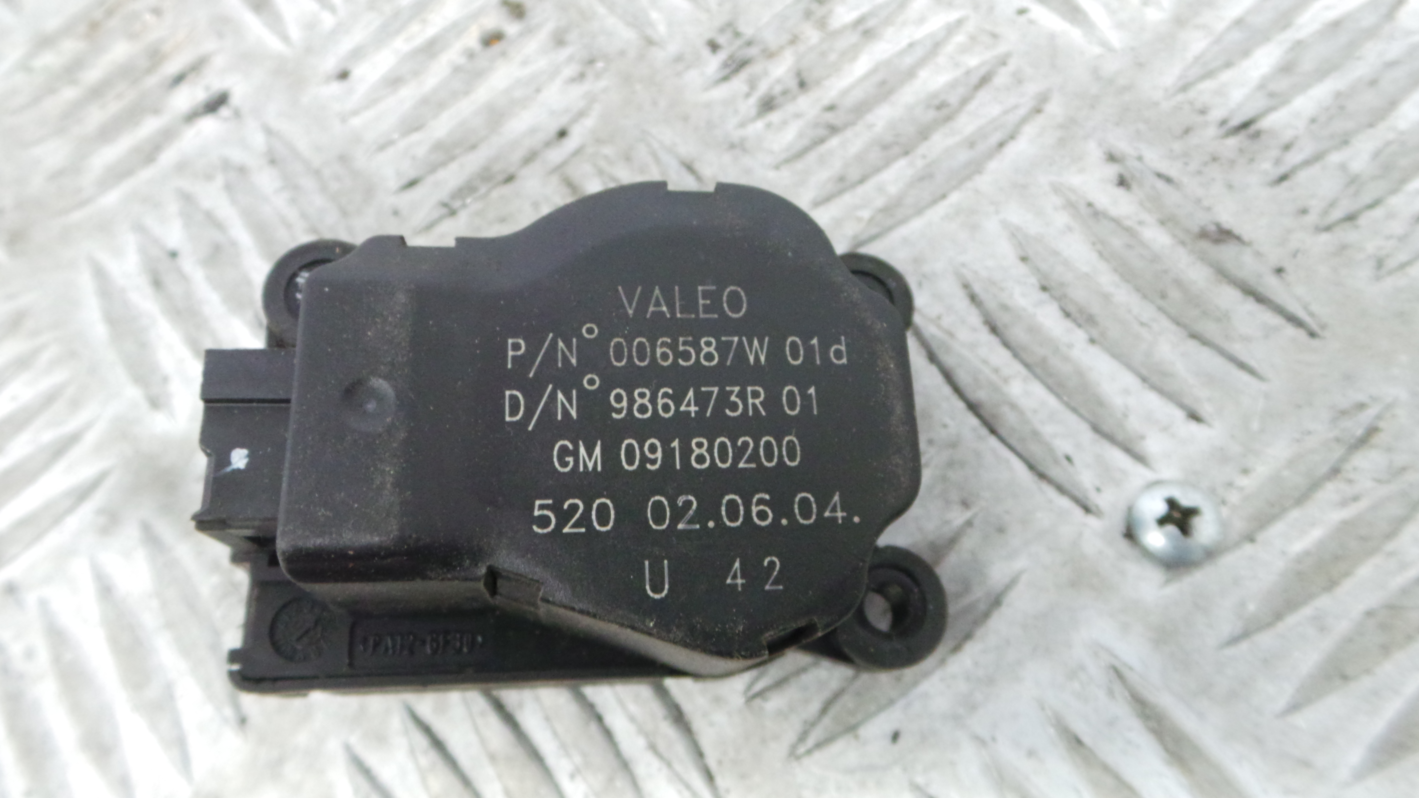 Atuador do Circuito de Ar  09180200 - SAAB 9-3 (YS3F, E79, D79, D75)-33633748