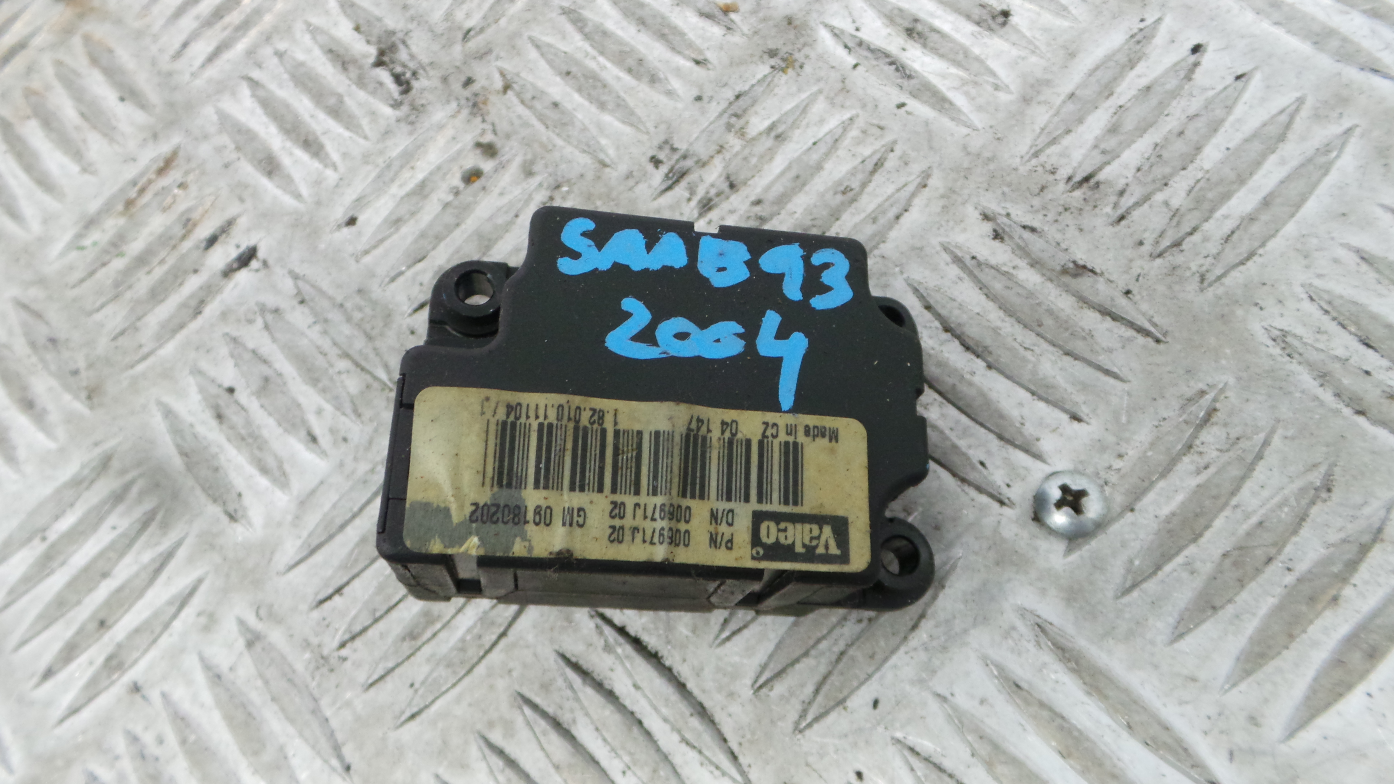 Atuador do Circuito de Ar 09180202 - SAAB 9-3 (YS3F, E79, D79, D75)-33633779 Atuador do Circuito de Ar 09180202 - SAAB 9-3 (YS3F, E79, D79, D75)-33633779